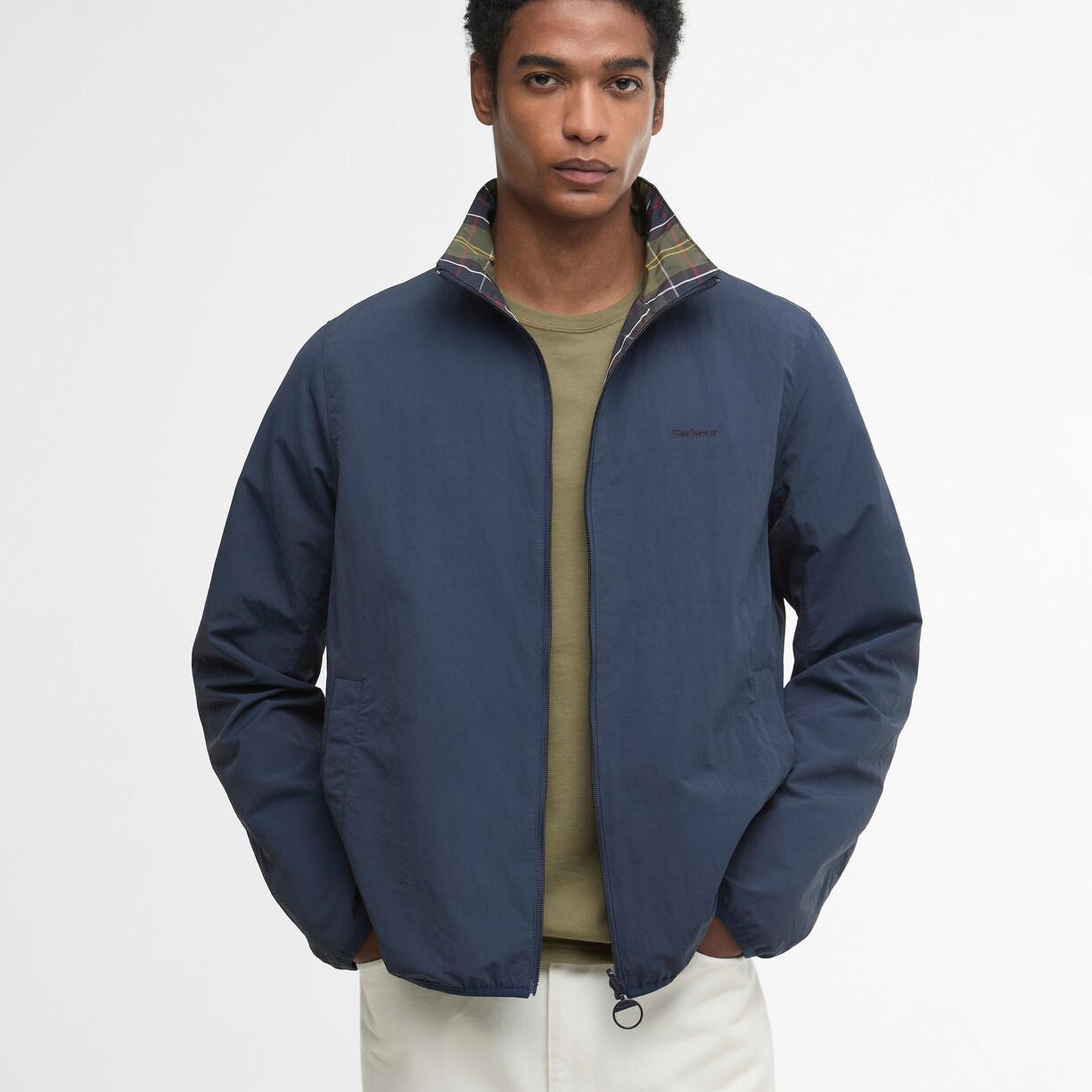 Barbour Reversible Korbel Showerproof Ceket