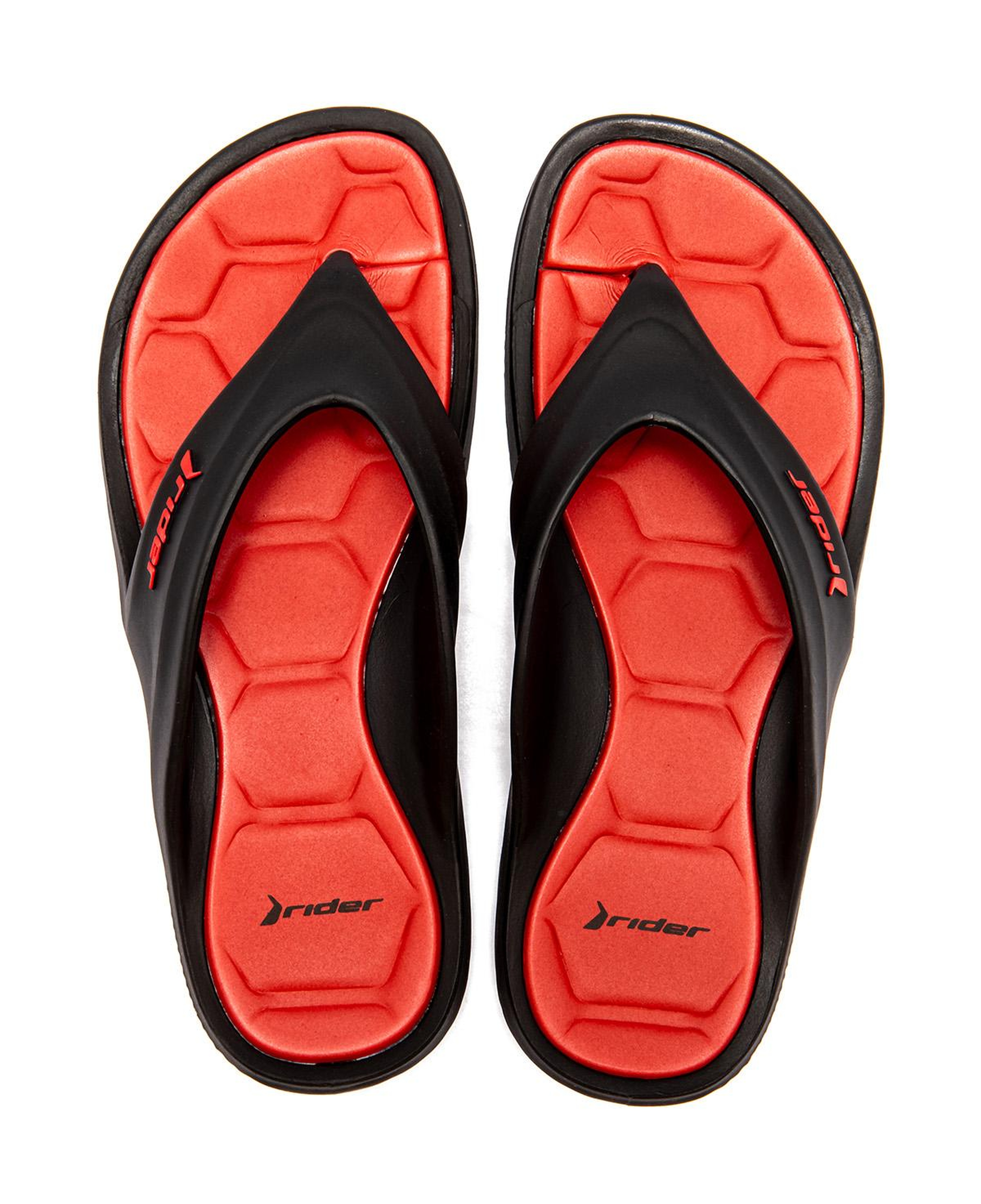 Cape Erkek Parmak Arası Terlik Siyah-Kırmızı 39/46