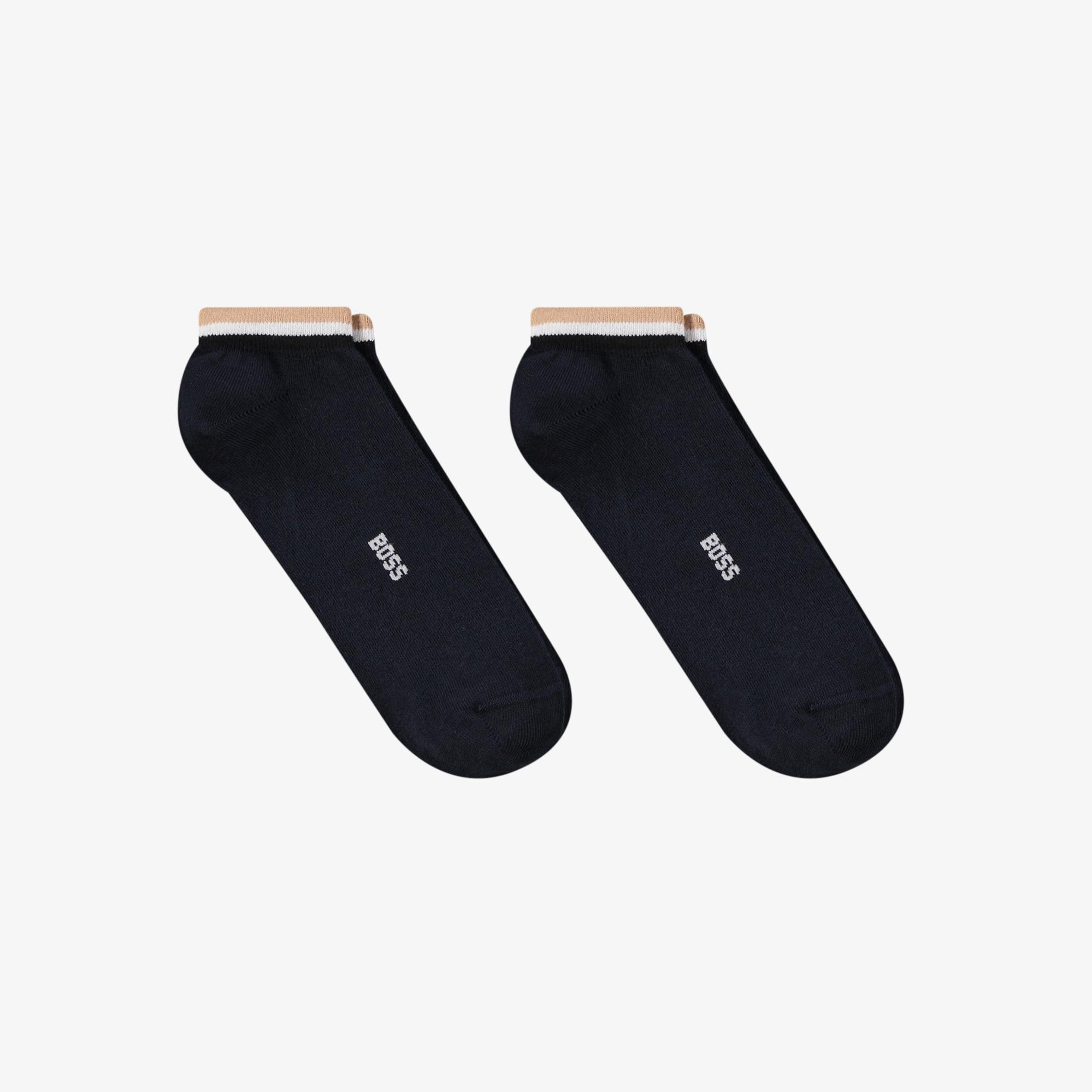 Boss Erkek Koyu Mavi 2'li Çorap