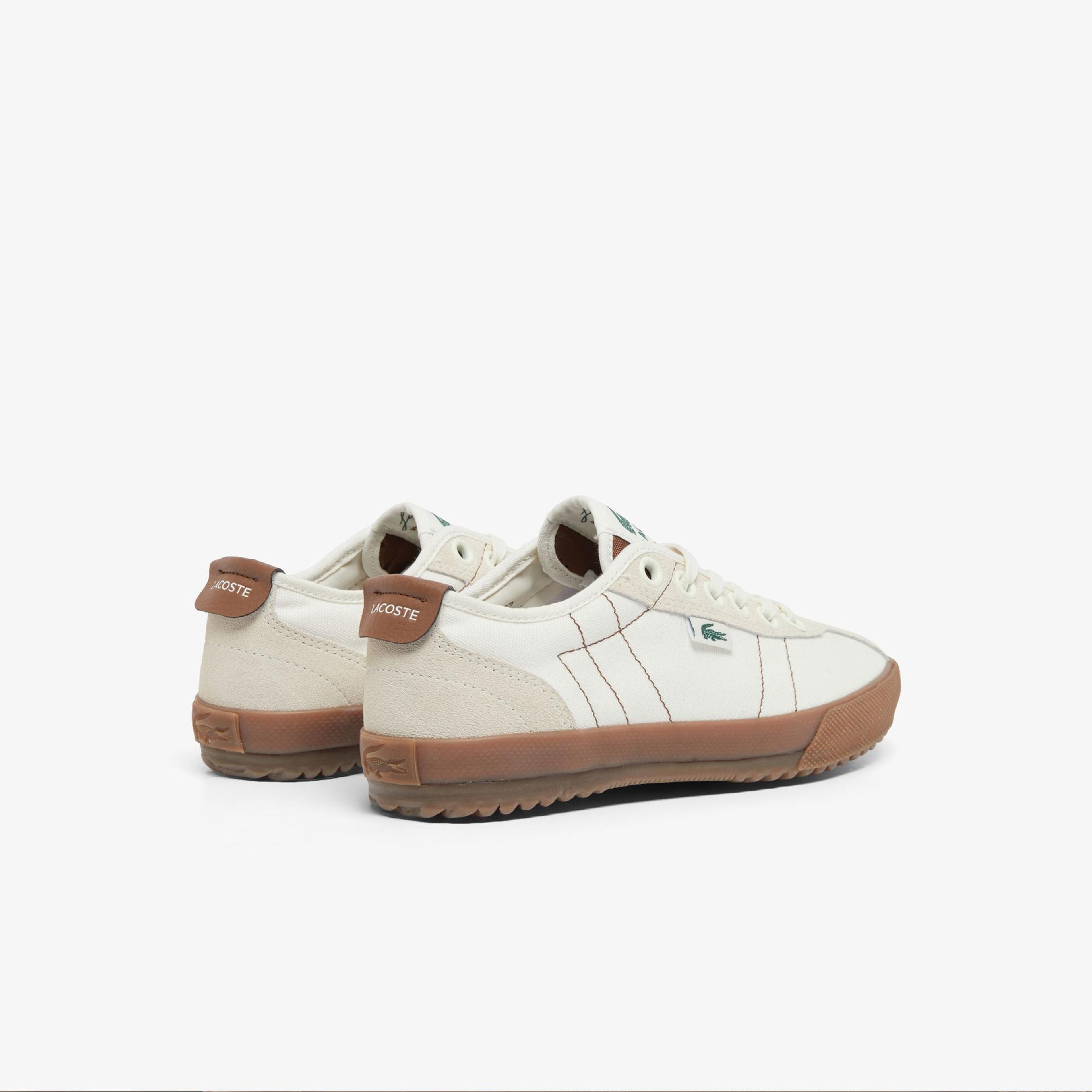 Lacoste Backslam Kadın Krem Sneaker