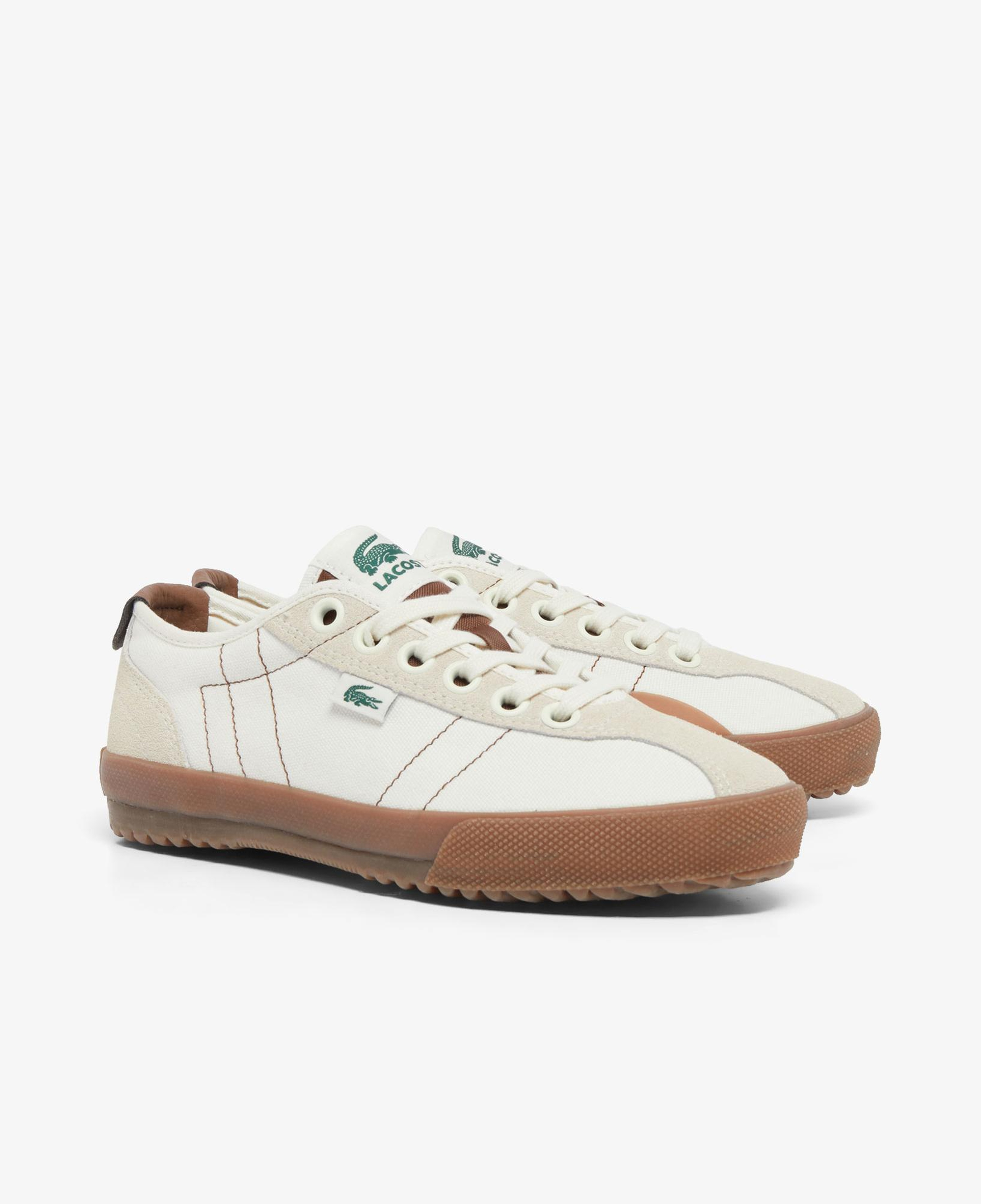 Lacoste Backslam Kadın Krem Sneaker