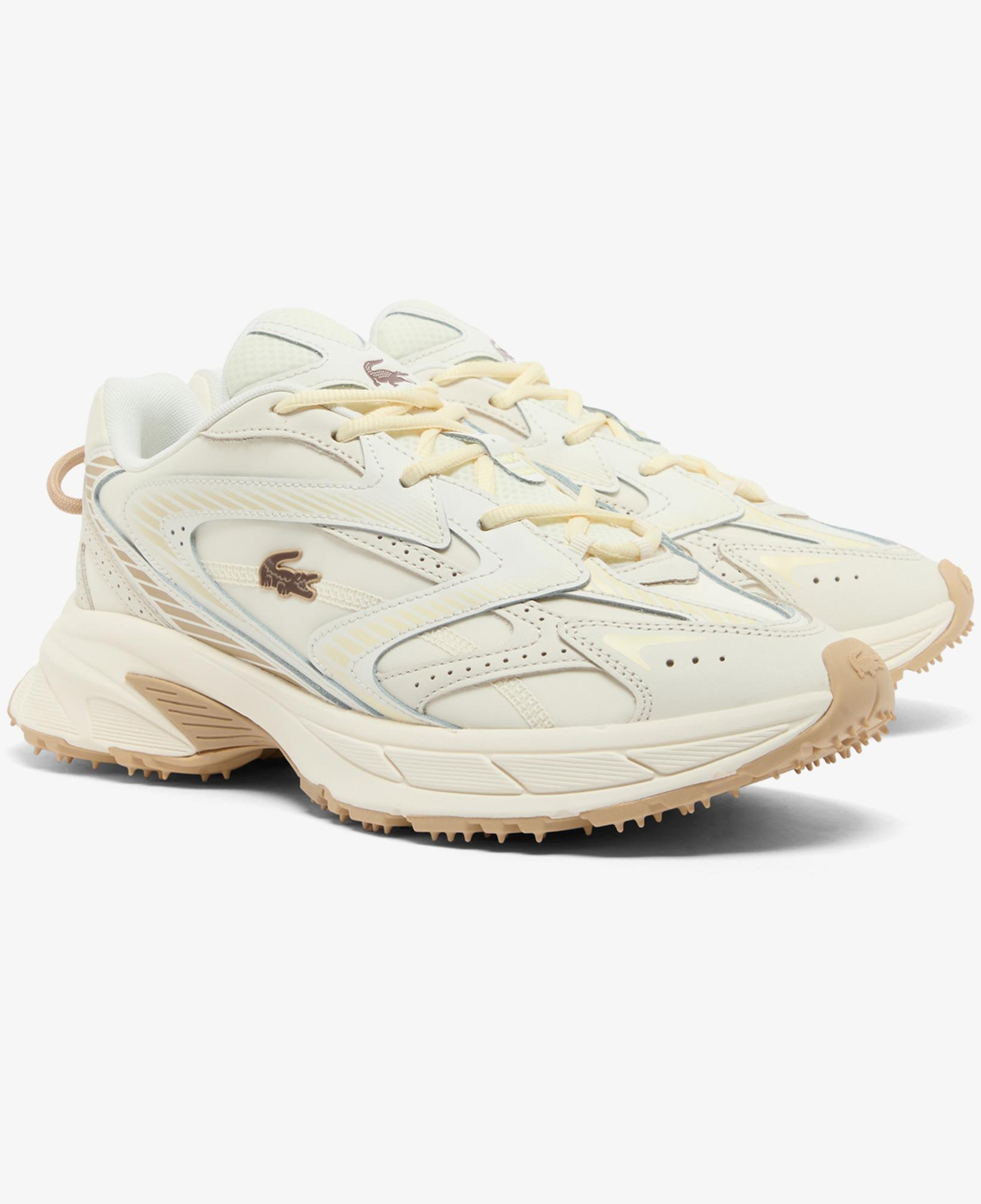 Lacoste L003 Neo Shot Erkek Krem Sneaker