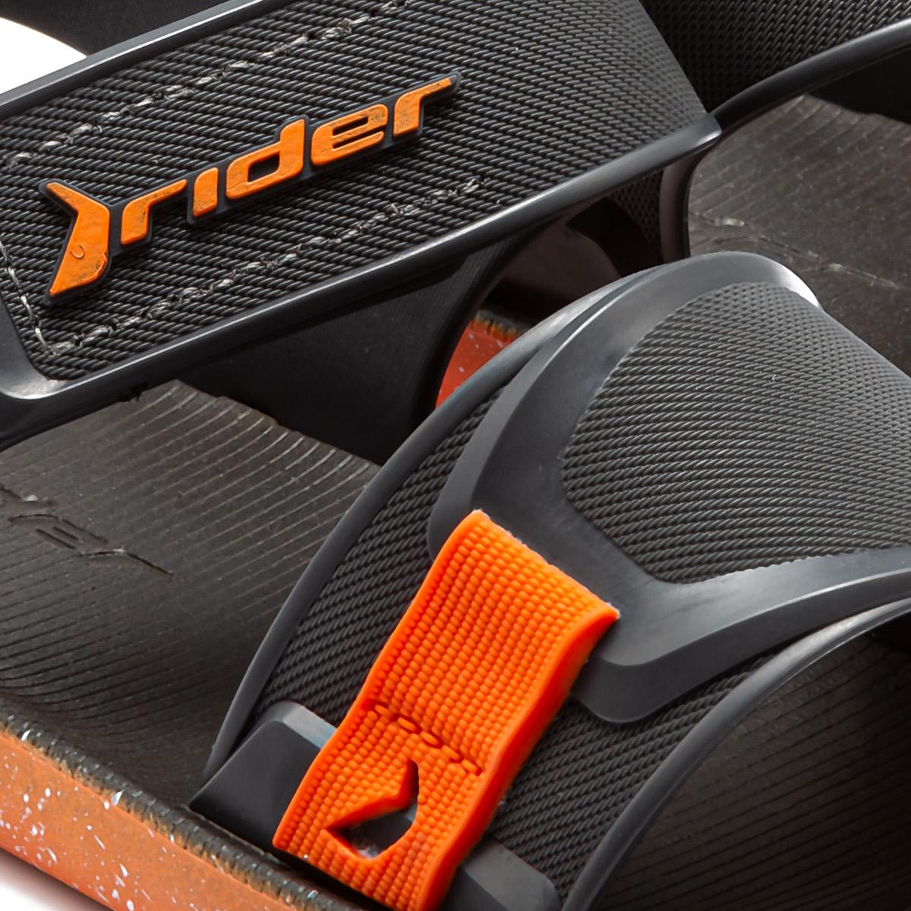 Kick Çocuk Sandalet Siyah-Turuncu 28/38