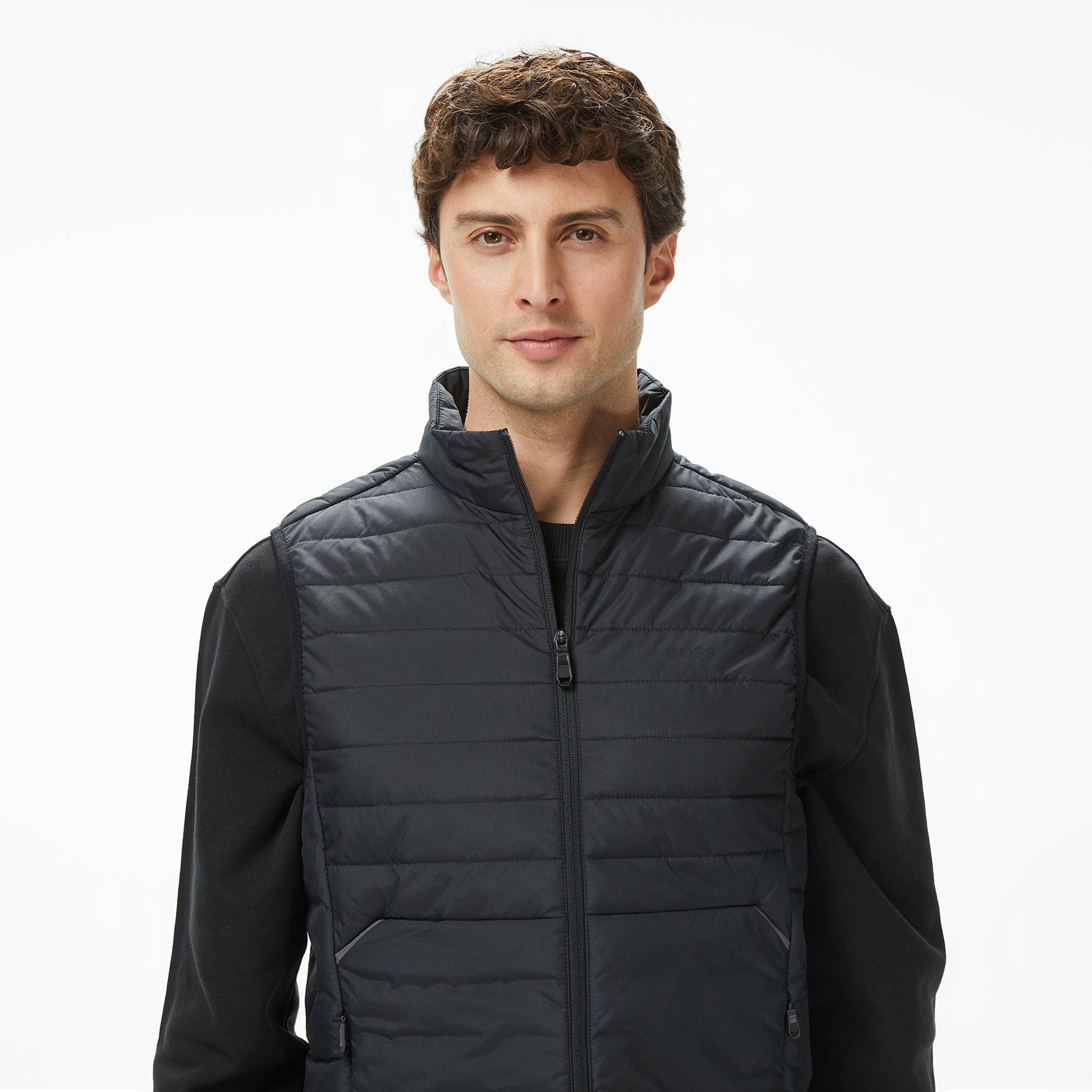 Boss Urbanex Erkek Siyah Yelek