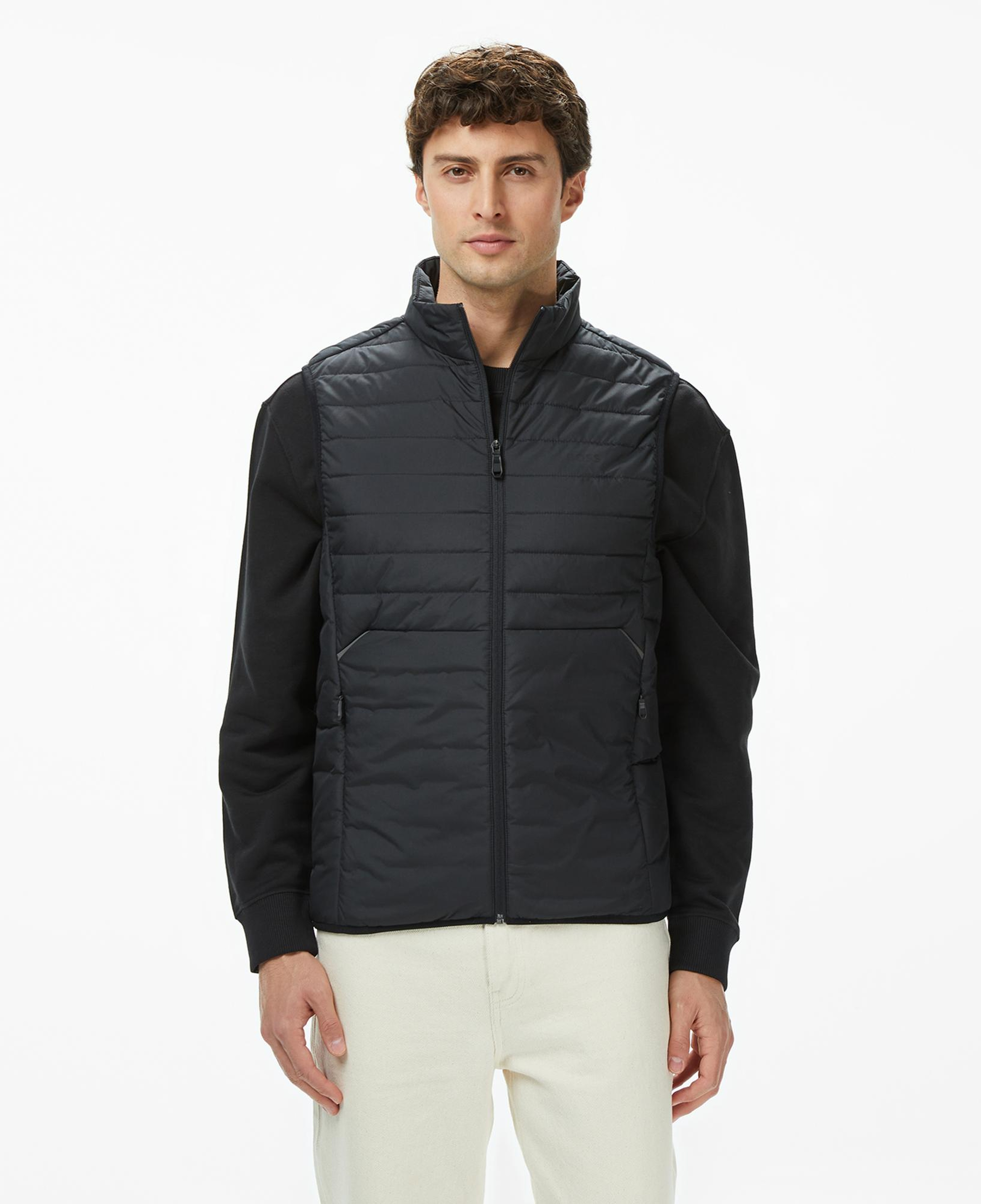 Boss Urbanex Erkek Siyah Yelek