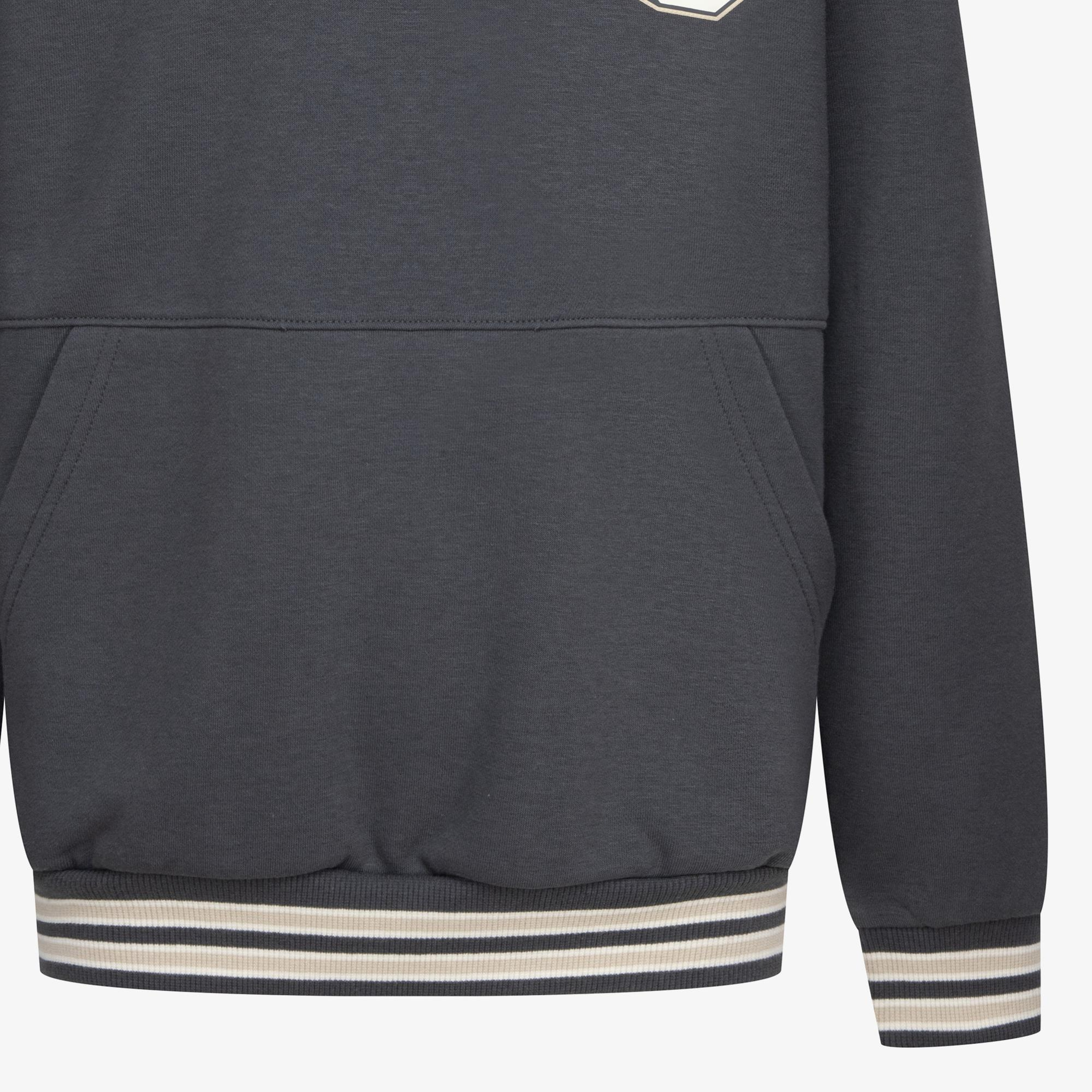 Converse Retro Varsıty Çocuk Gri Hoodie