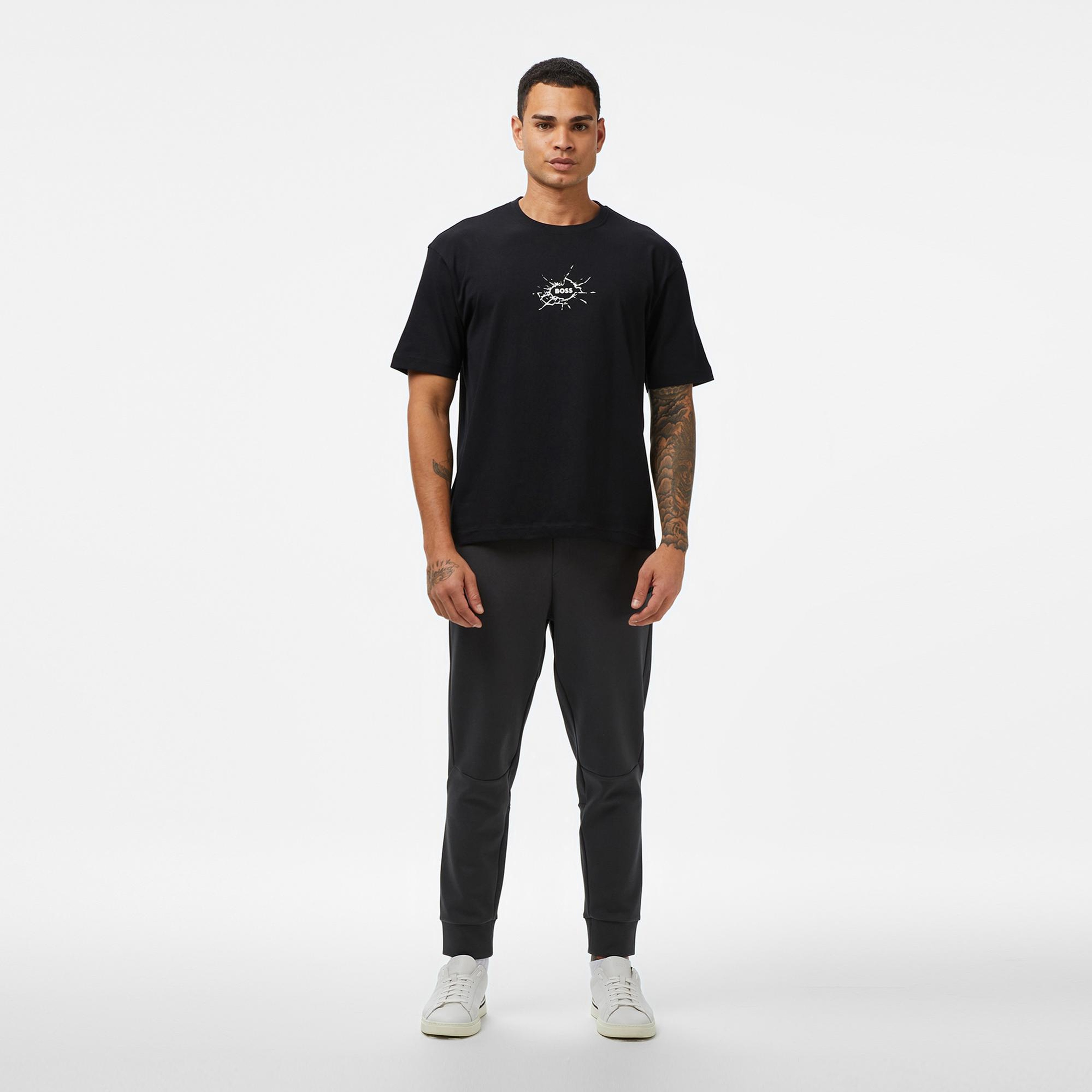 Boss Voyage Erkek Siyah T-Shirt