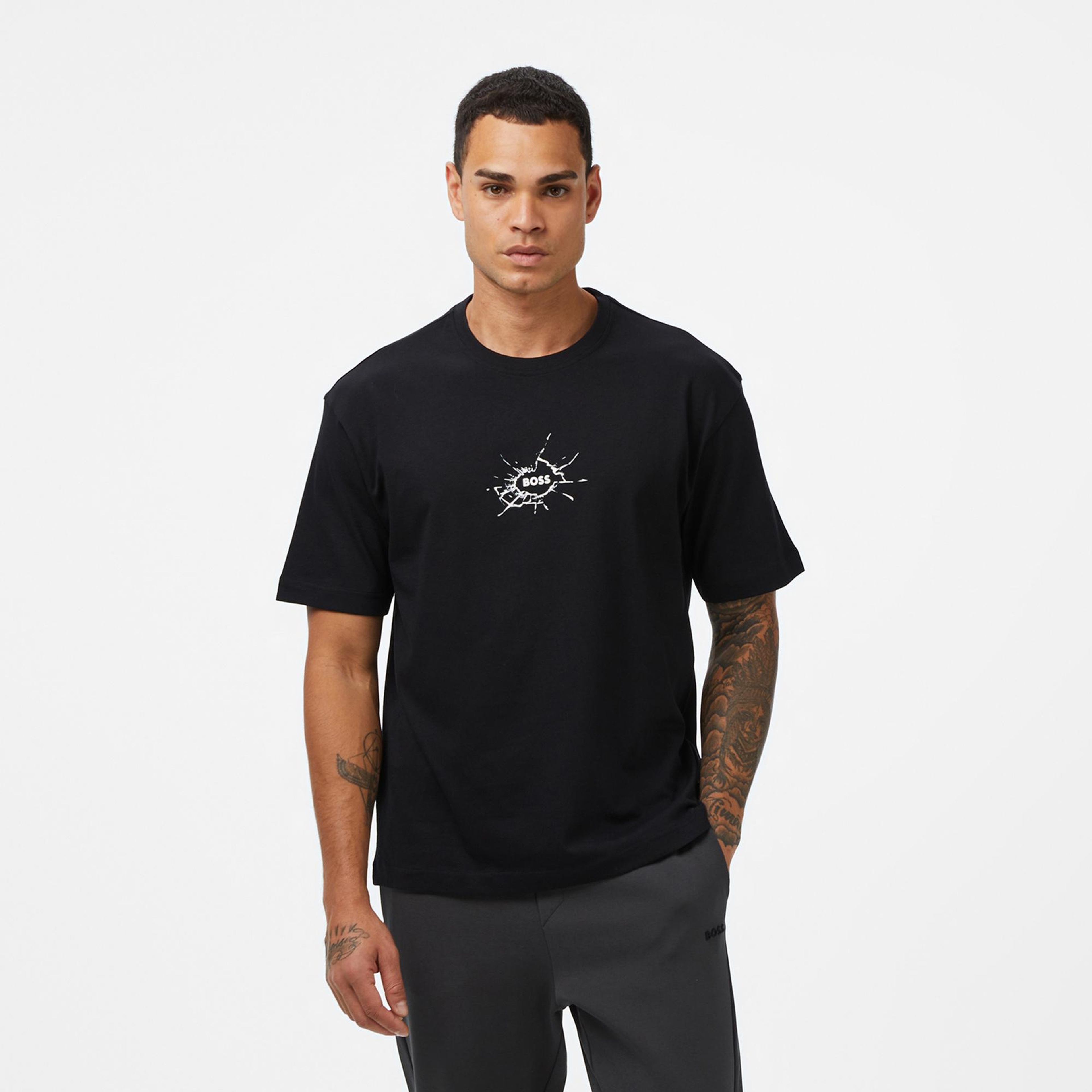Boss Voyage Erkek Siyah T-Shirt