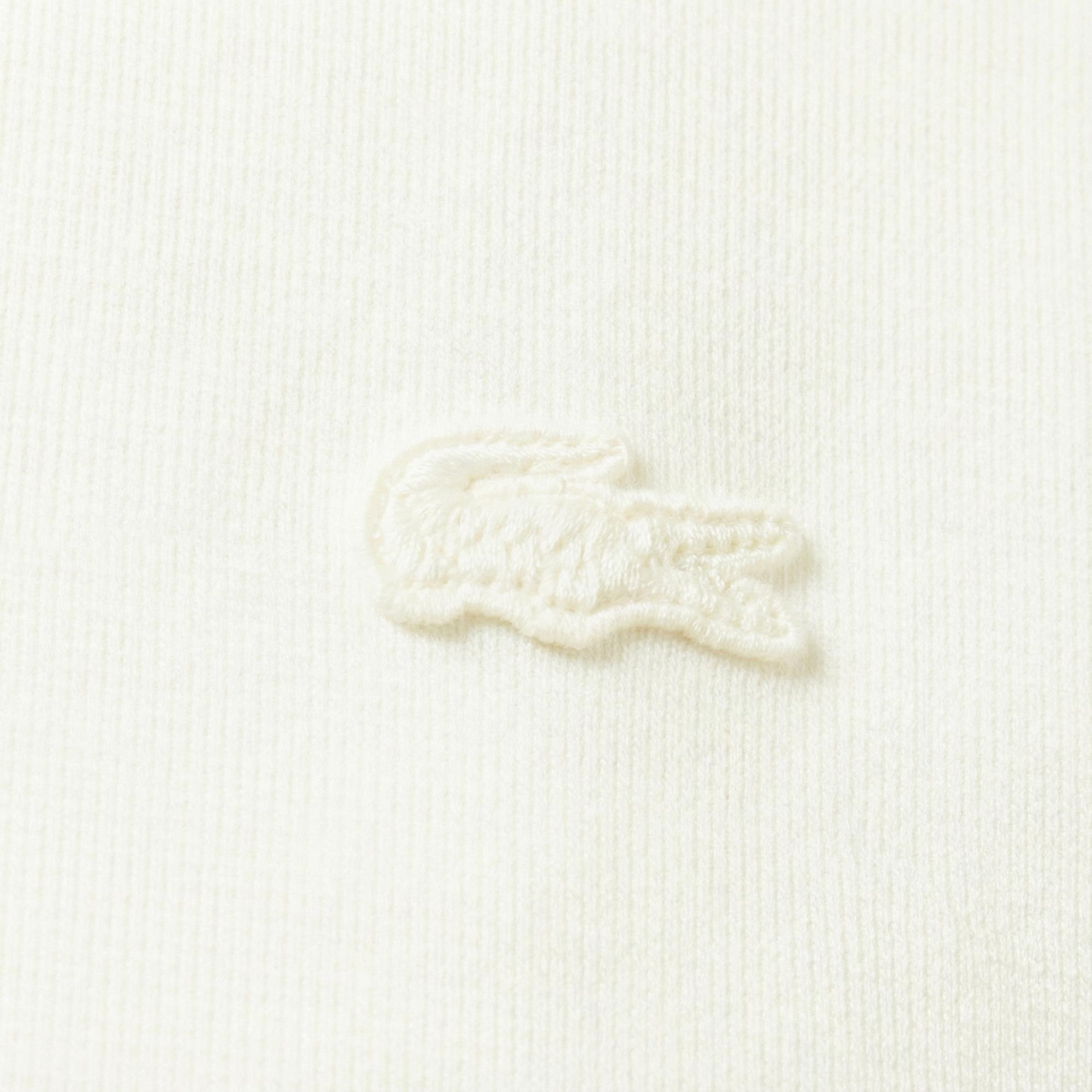 Lacoste Kadın Regular Fit Beyaz Gömlek