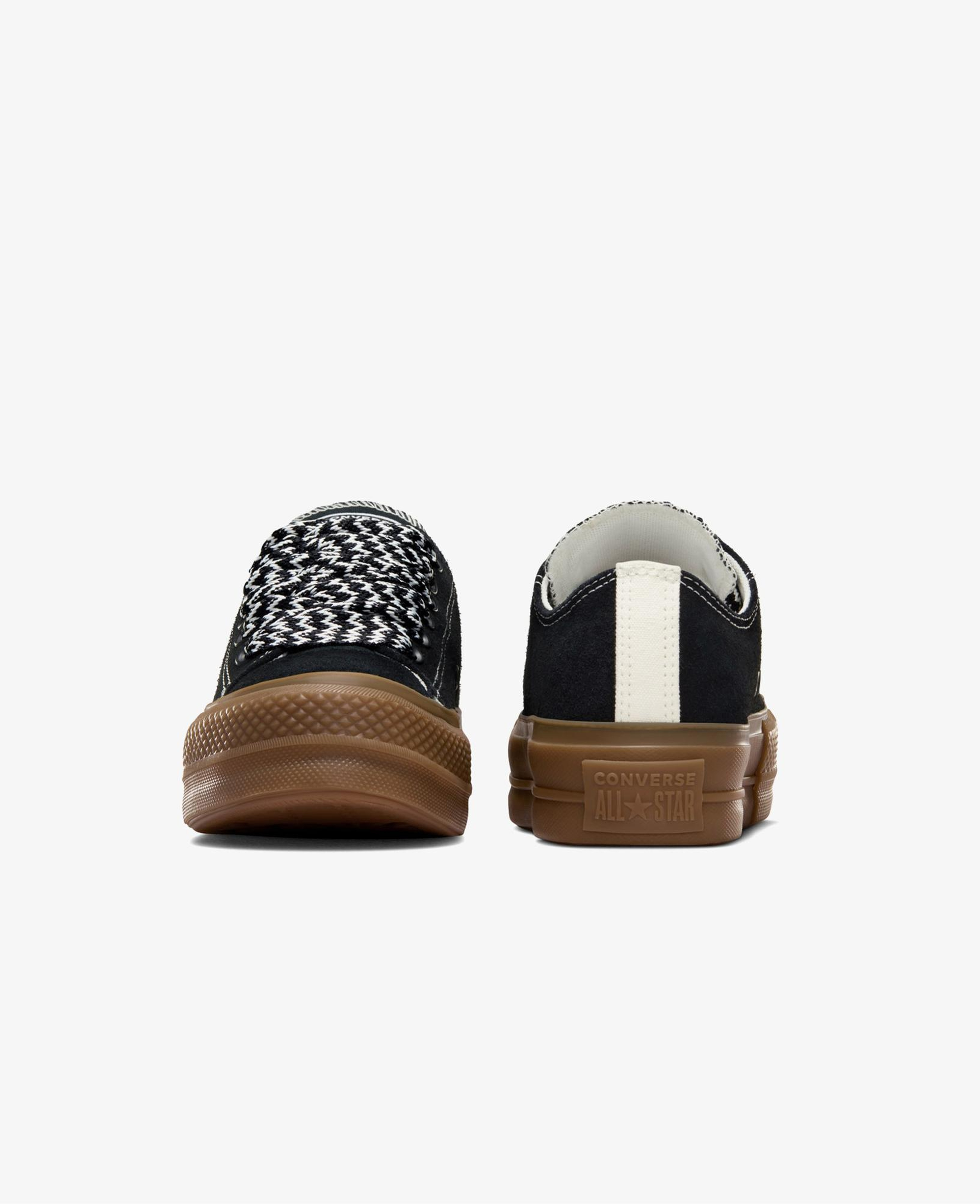 Converse Chuck Taylor All Star Lift Kadın Siyah Süet Platform Sneaker