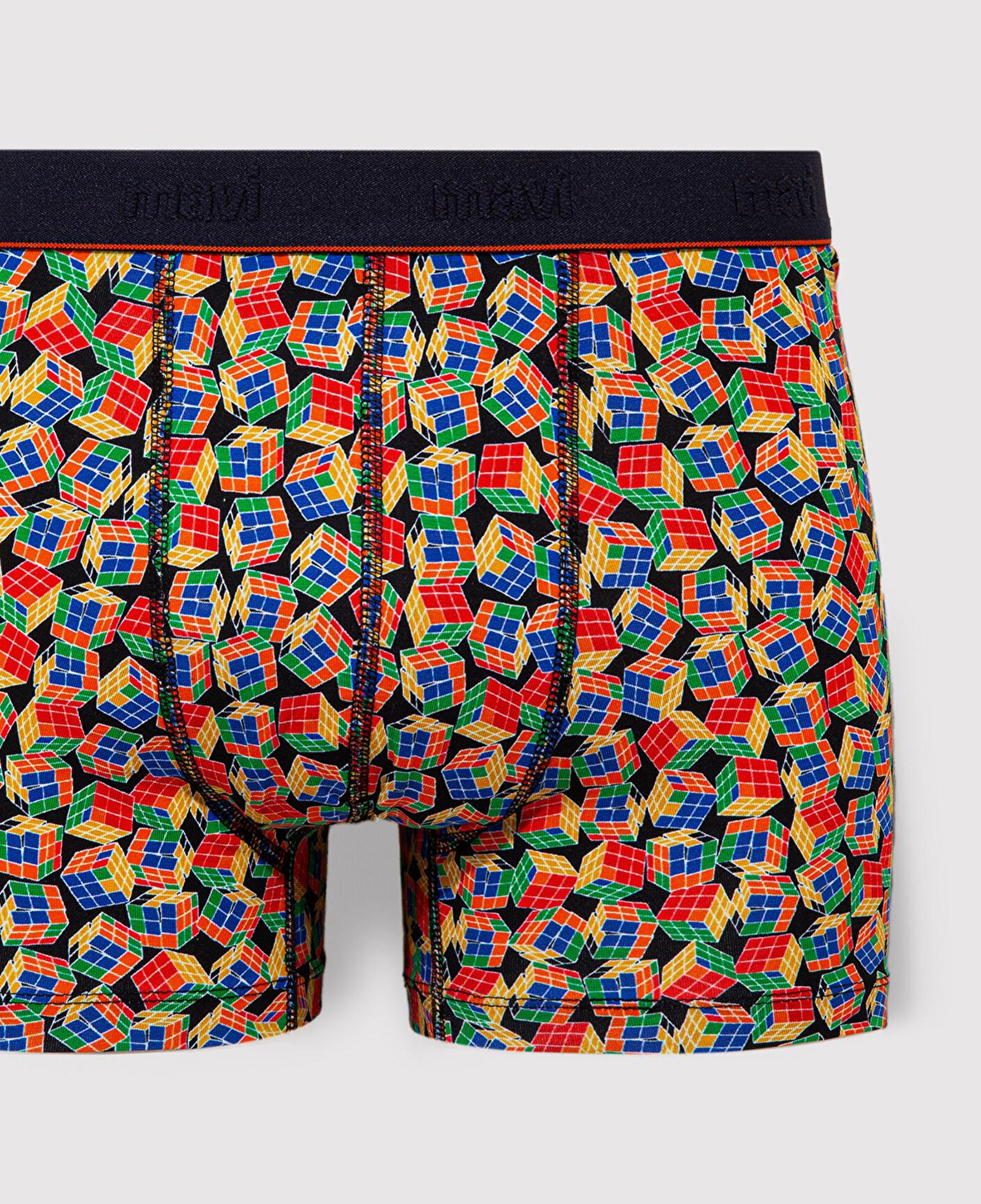 Mavi Baskılı Boxer 0910056-70477