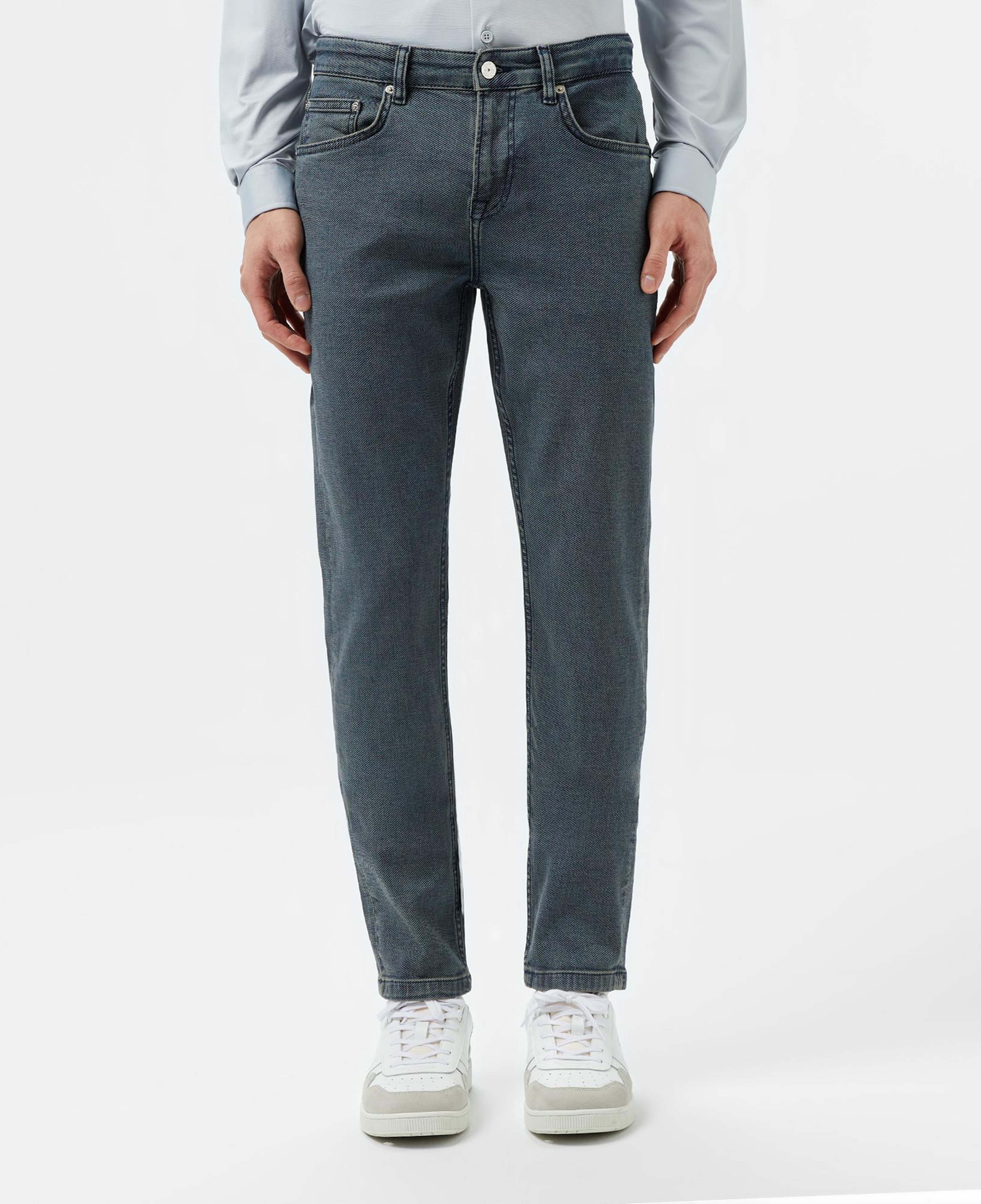 Lacoste Erkek Slim Fit Lacivert Jean Pantolon