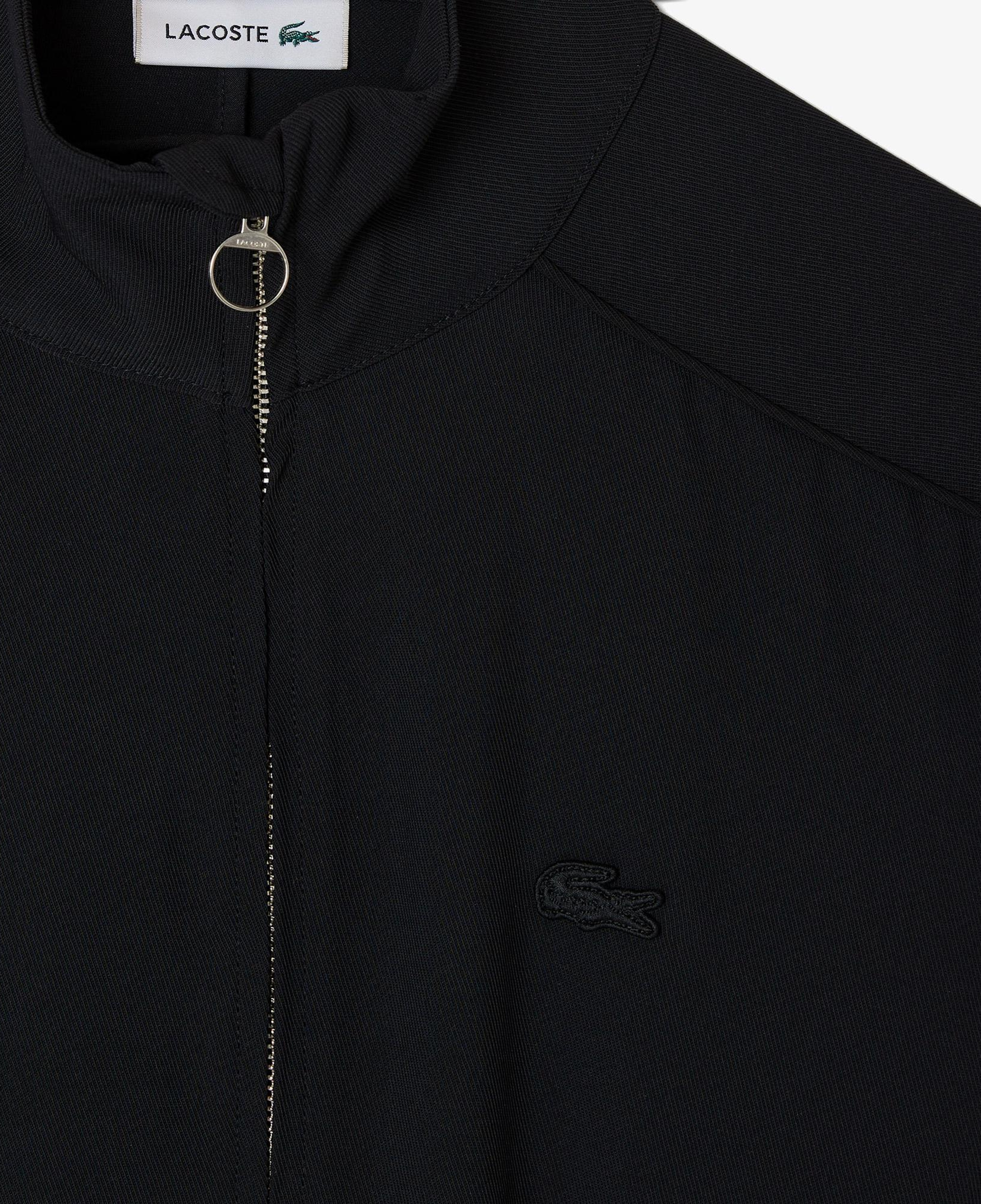 Lacoste Kadın Fermuarlı Siyah Ceket