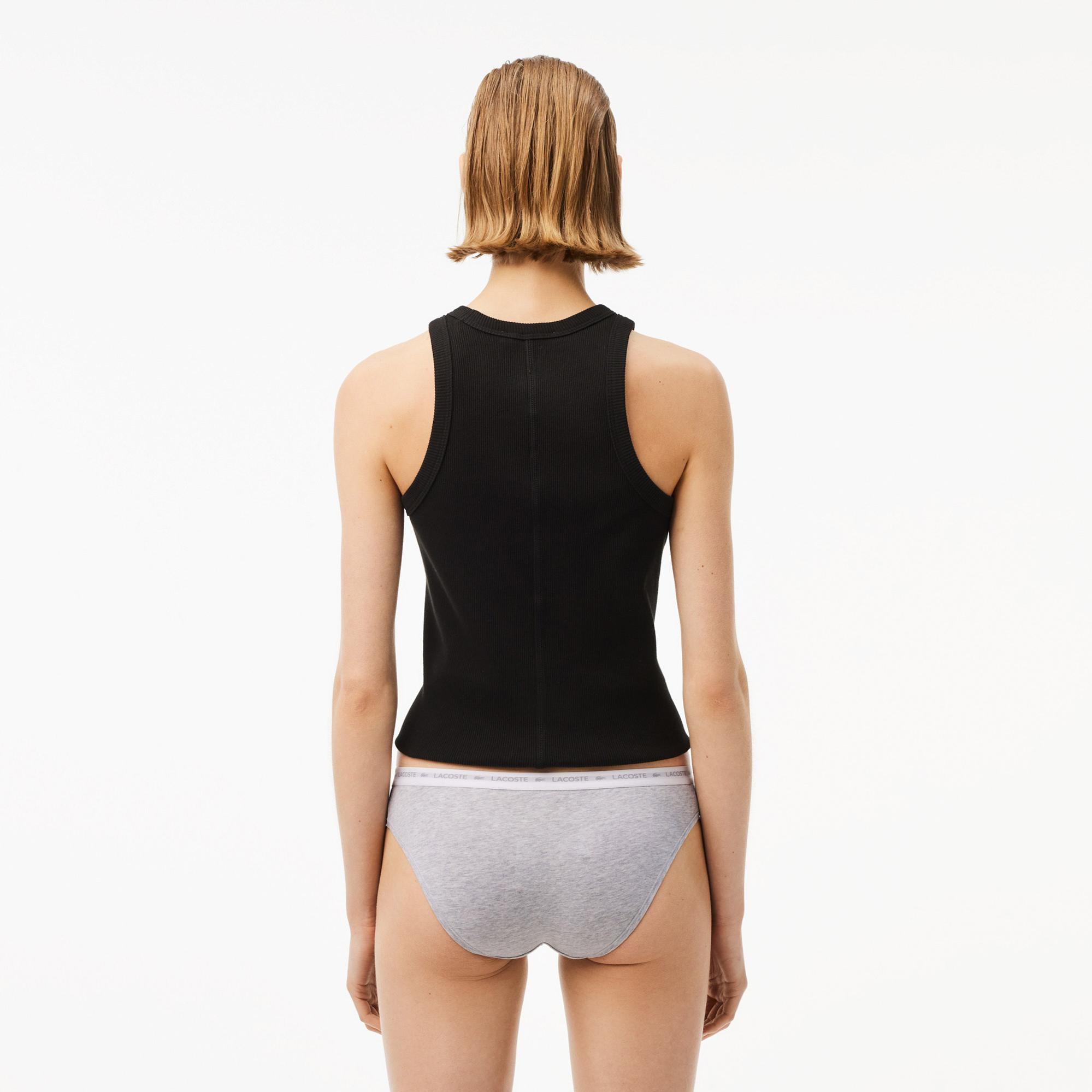 Lacoste Kadın 3'lü Renkli Külot