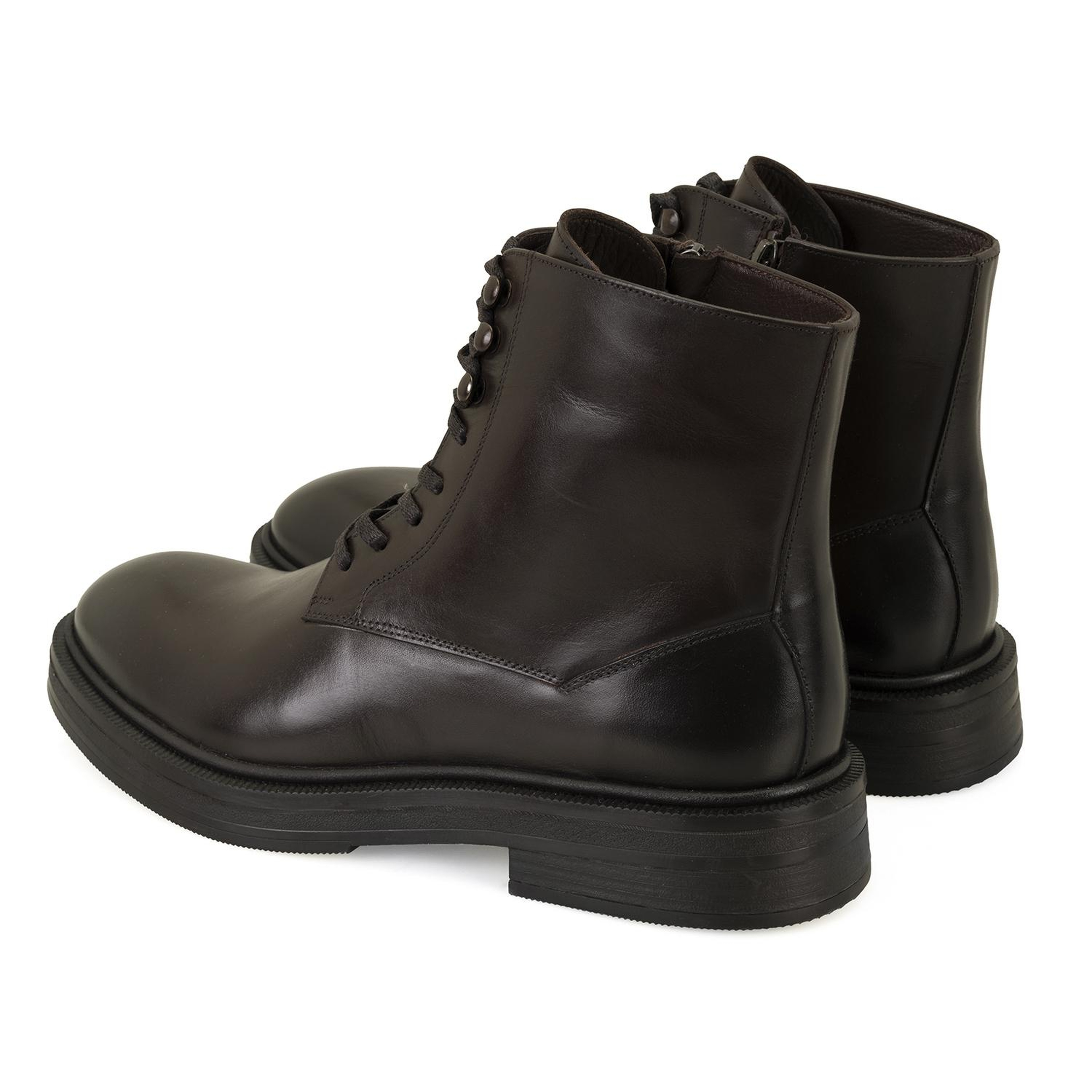 Poar Kahve Erkek Deri Bot