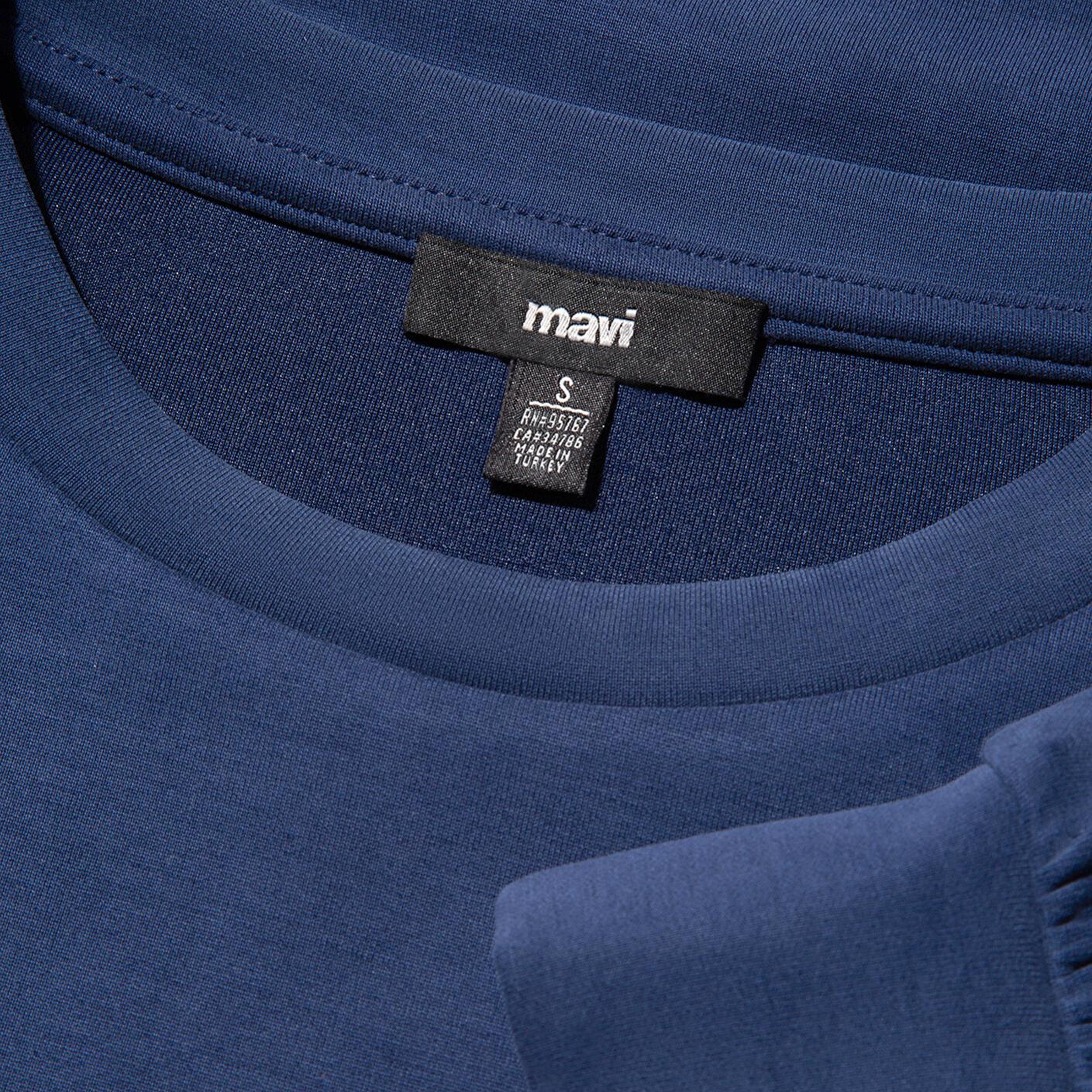 Mavi Lux Touch (TENCEL™) Modal Lacivert Sweatshirt 168837-70491