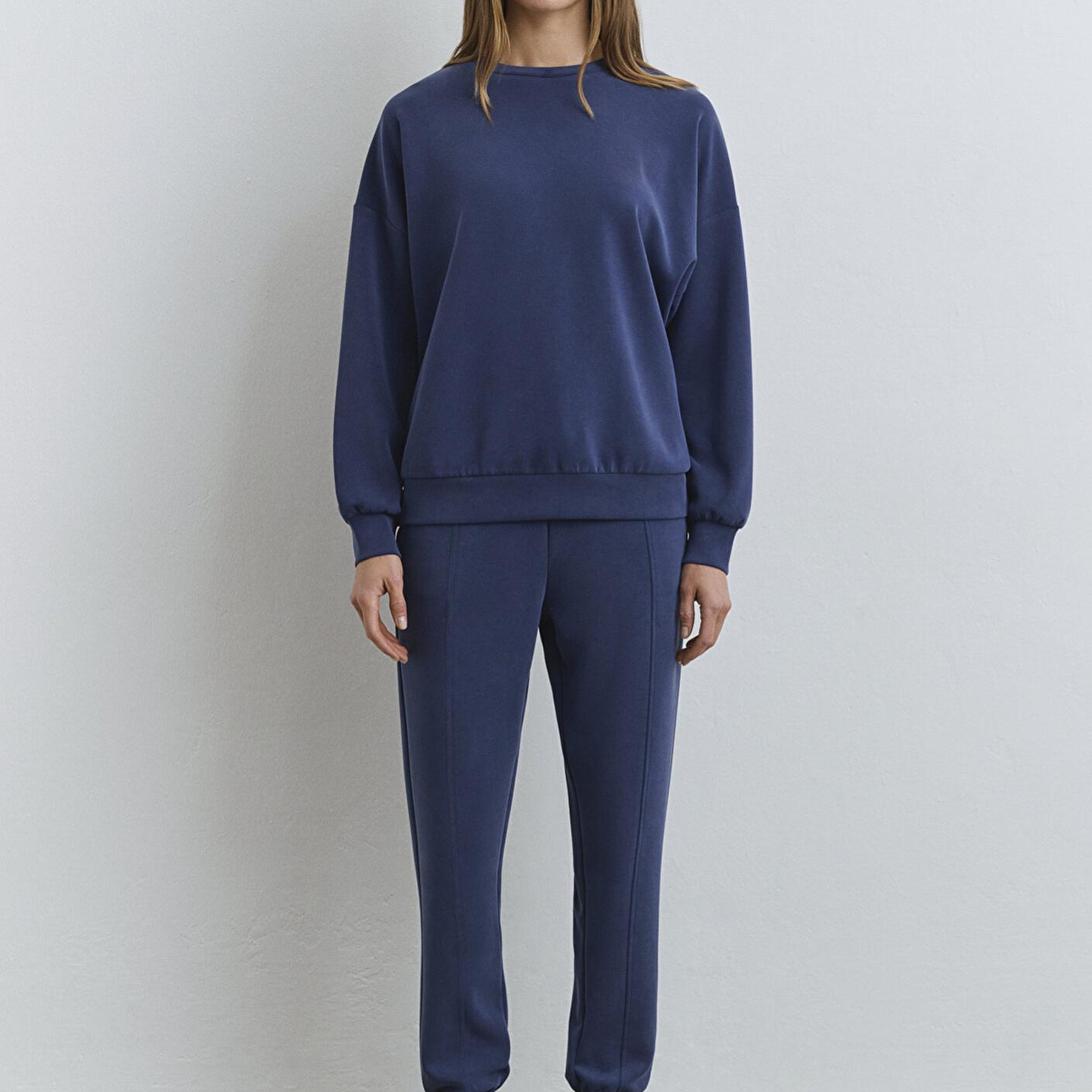 Mavi Lux Touch (TENCEL™) Modal Lacivert Sweatshirt 168837-70491