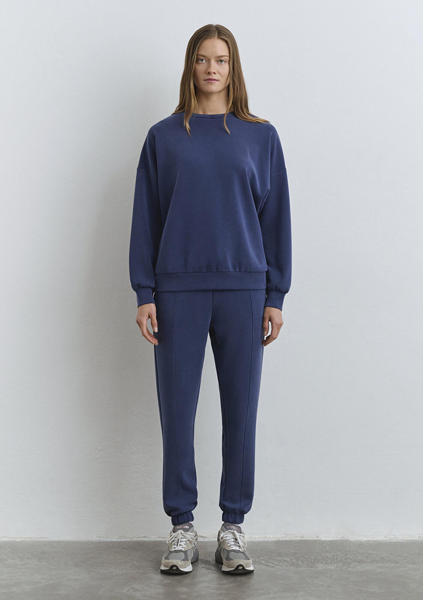 Mavi Lux Touch (TENCEL™) Modal Lacivert Sweatshirt 168837-70491