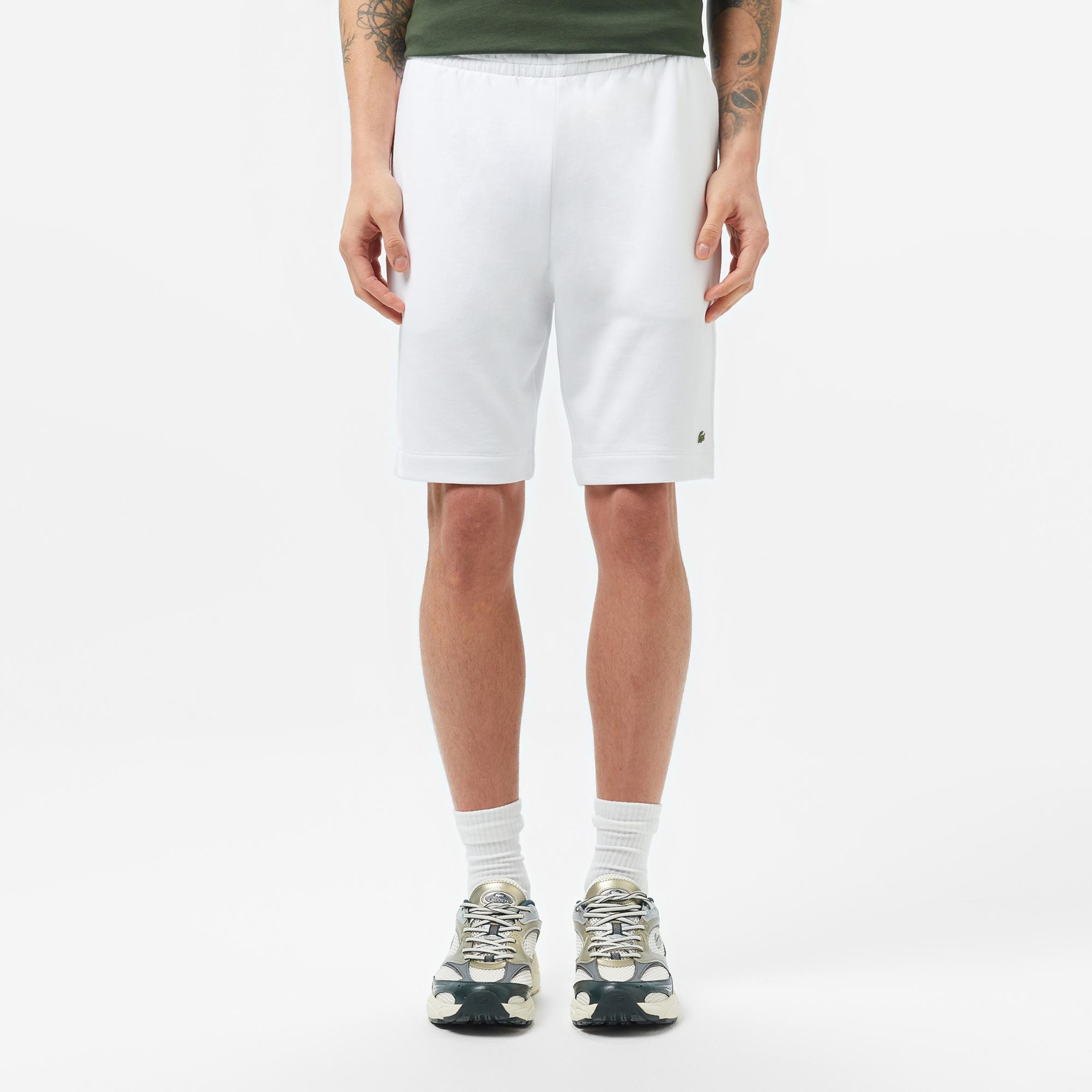 Lacoste Erkek Regular Fit Beyaz Şort