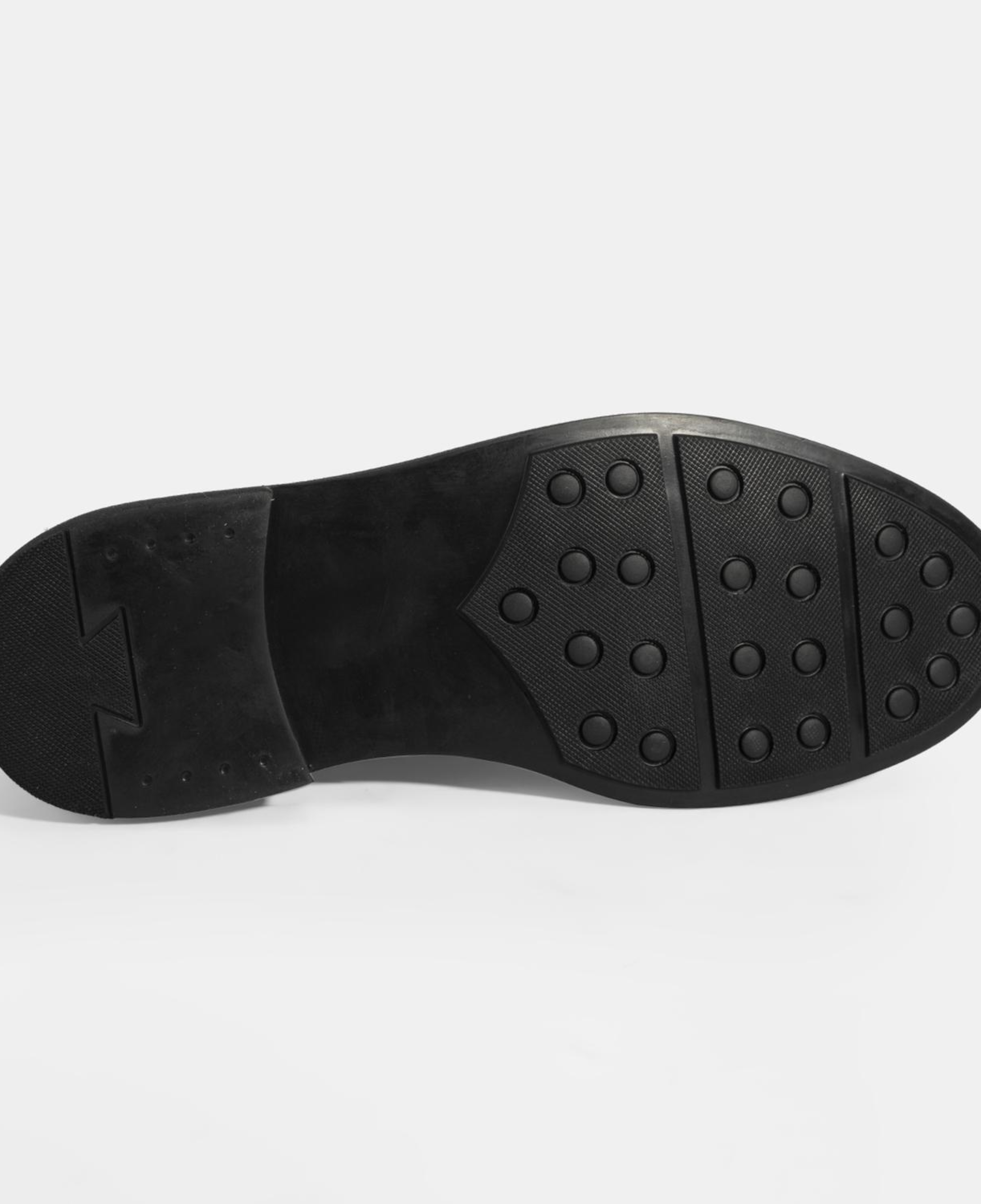 Erkek Siyah Bağcıklı Deri Bot