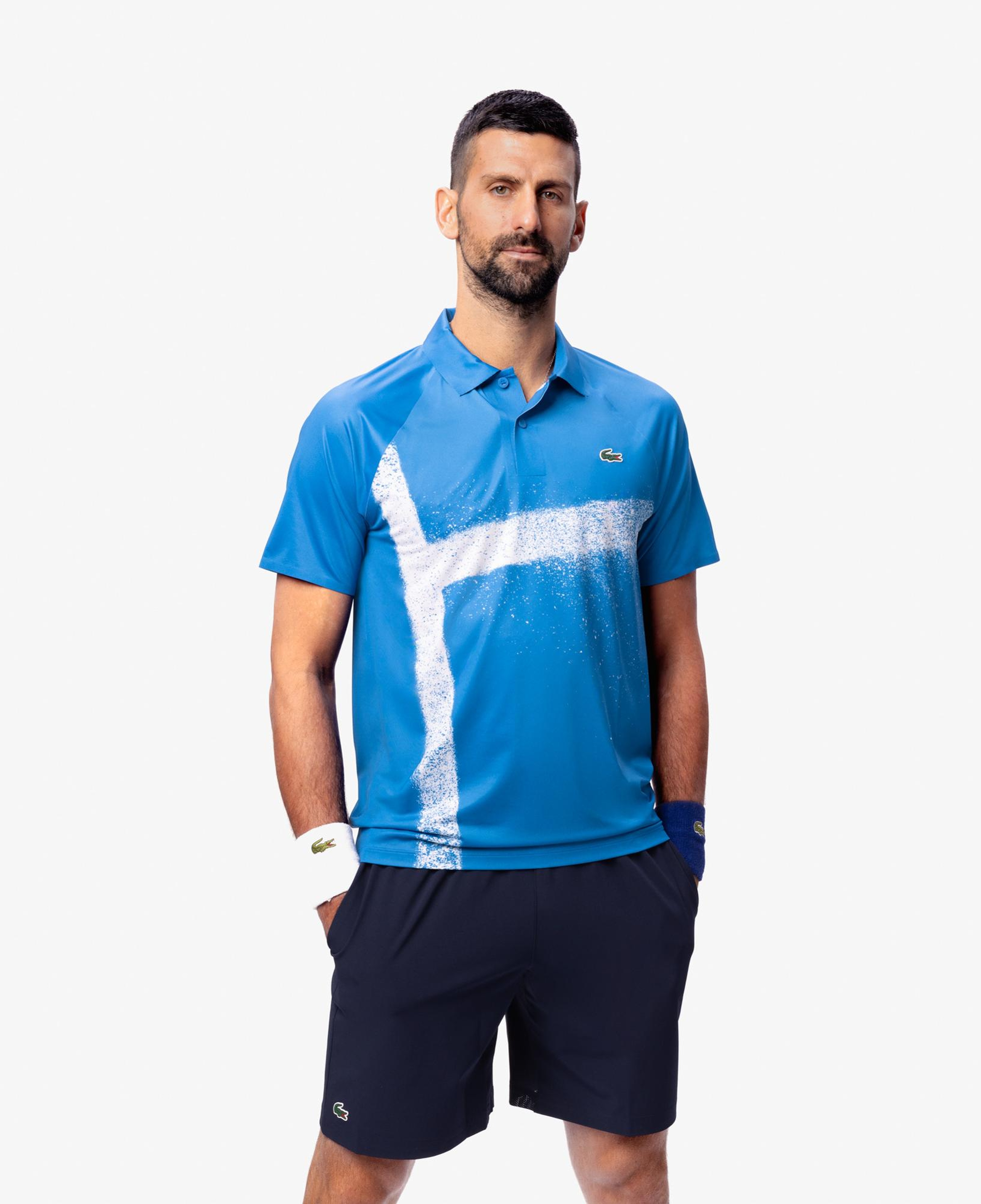 Lacoste Tennis x Novak Djokovic Erkek Lacivert Şort