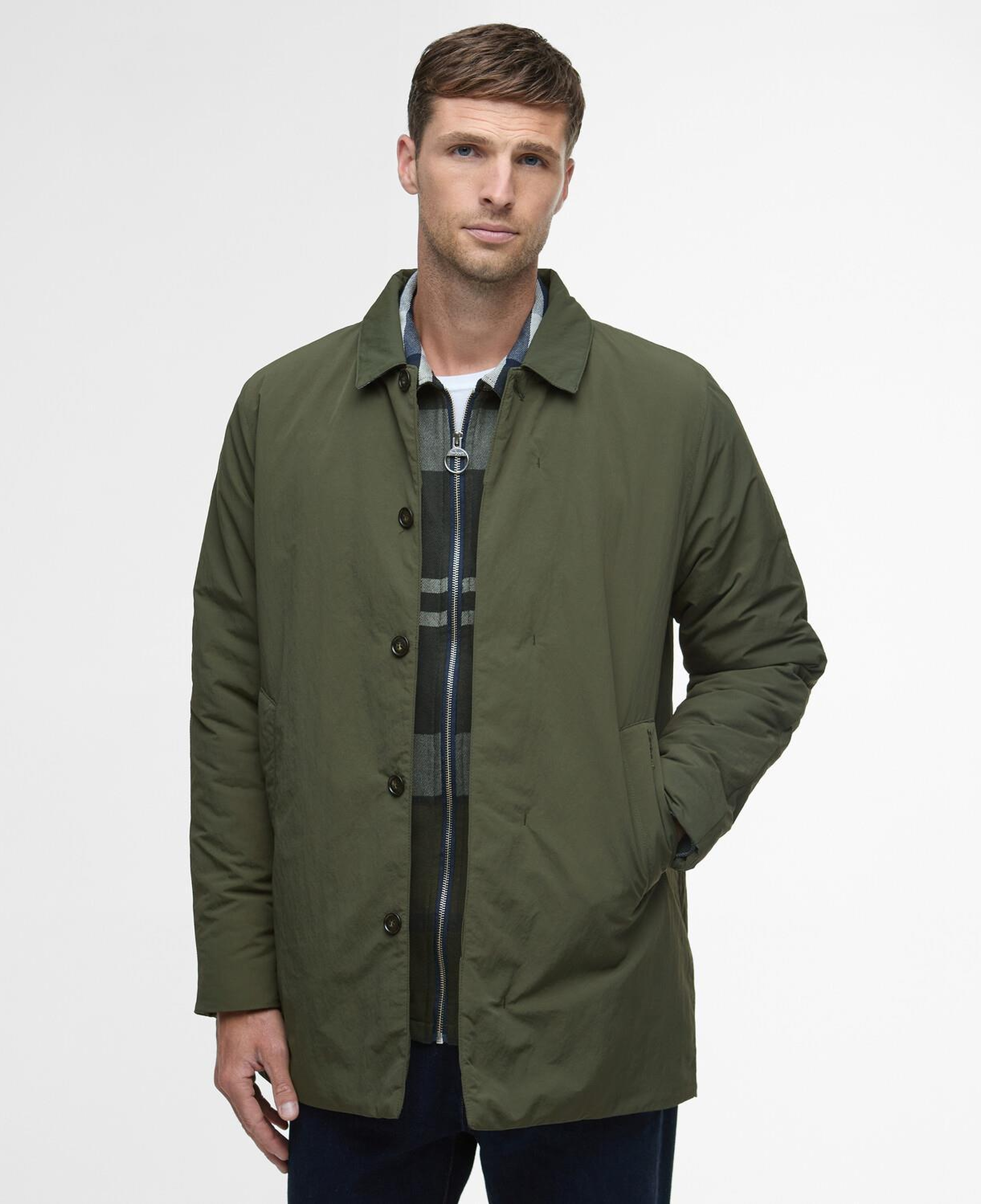 Barbour Wadded Lorden Showerproof Ceket