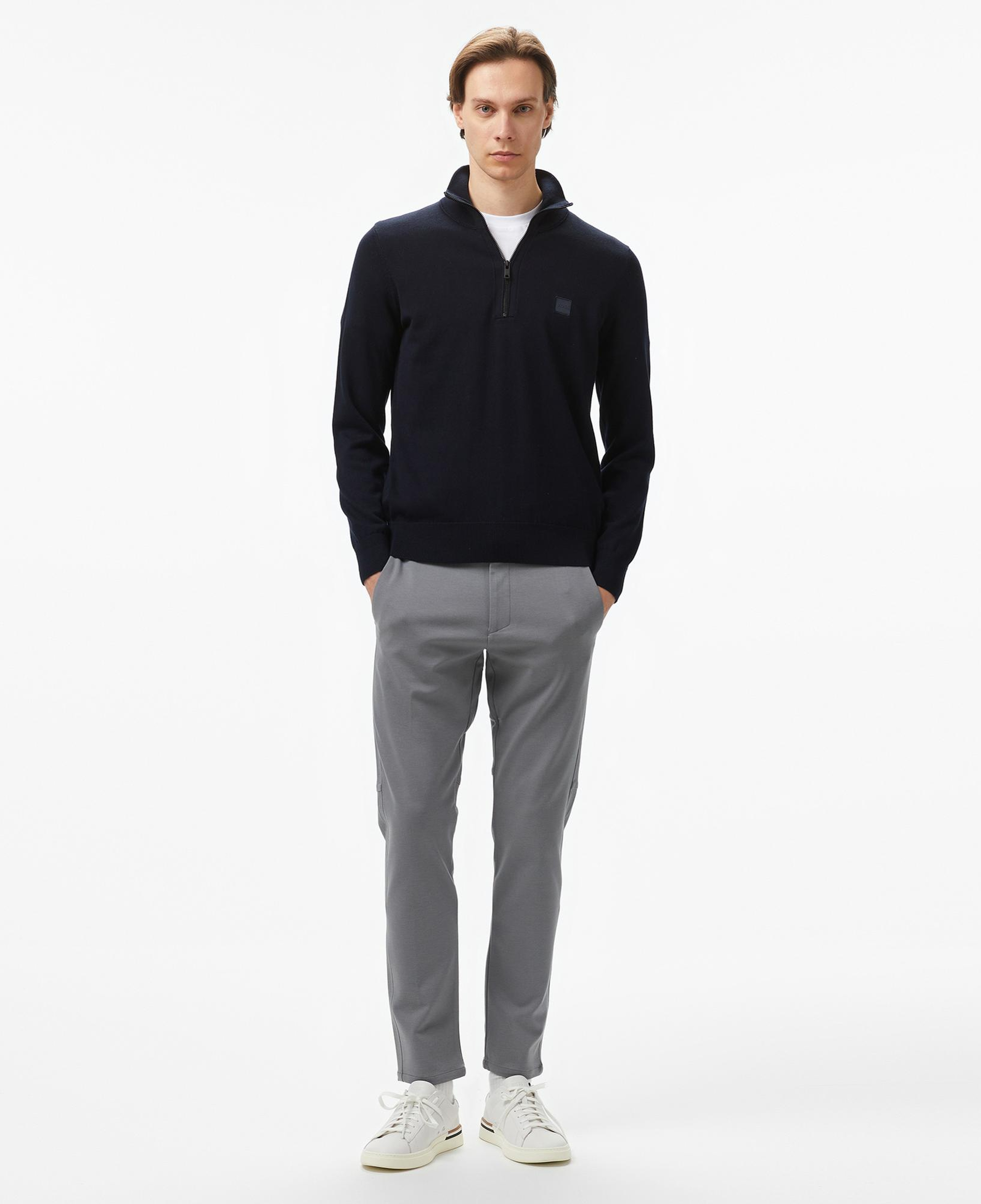 Boss Kanobix Erkek Lacivert Triko