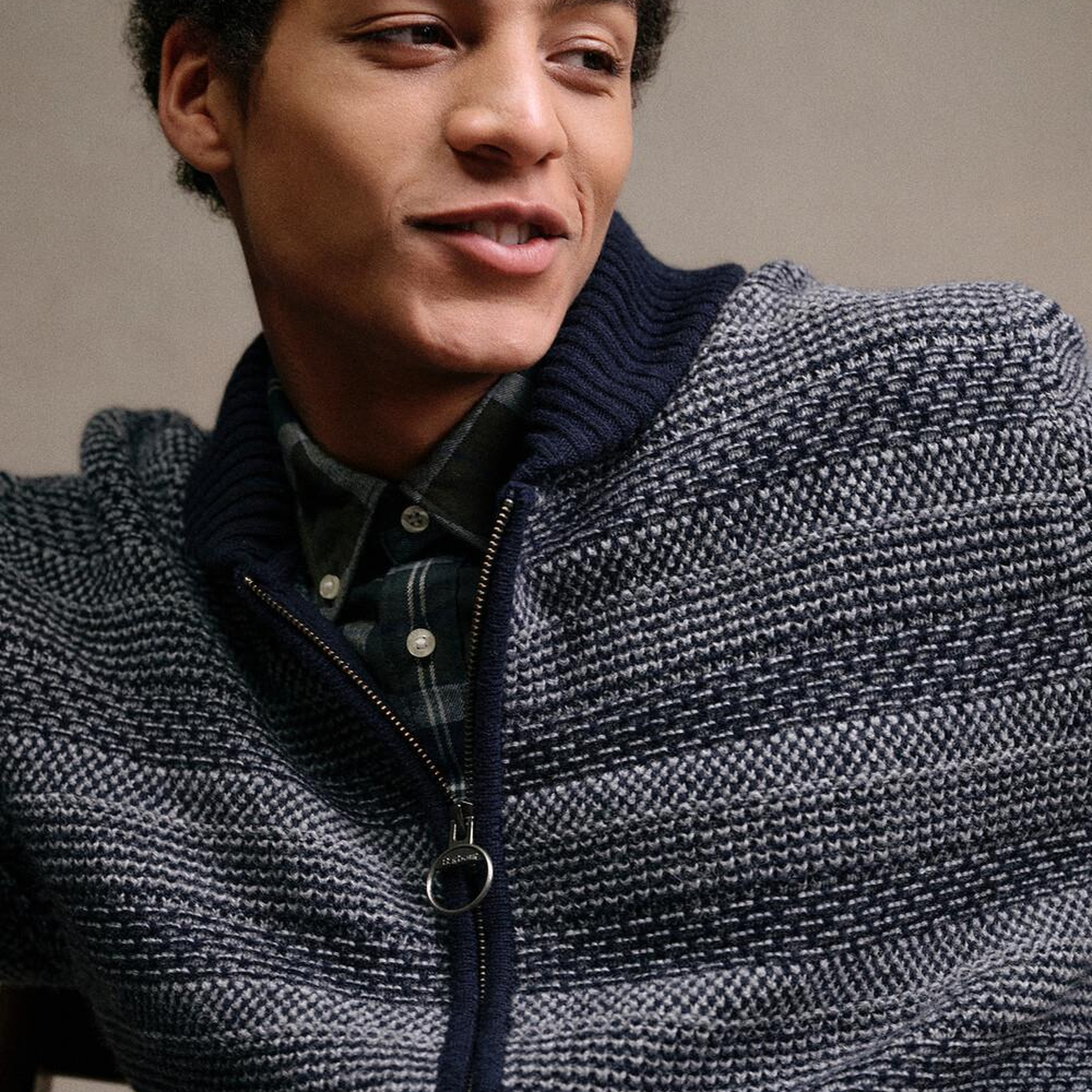 Barbour Helmsley Knitted Kazak