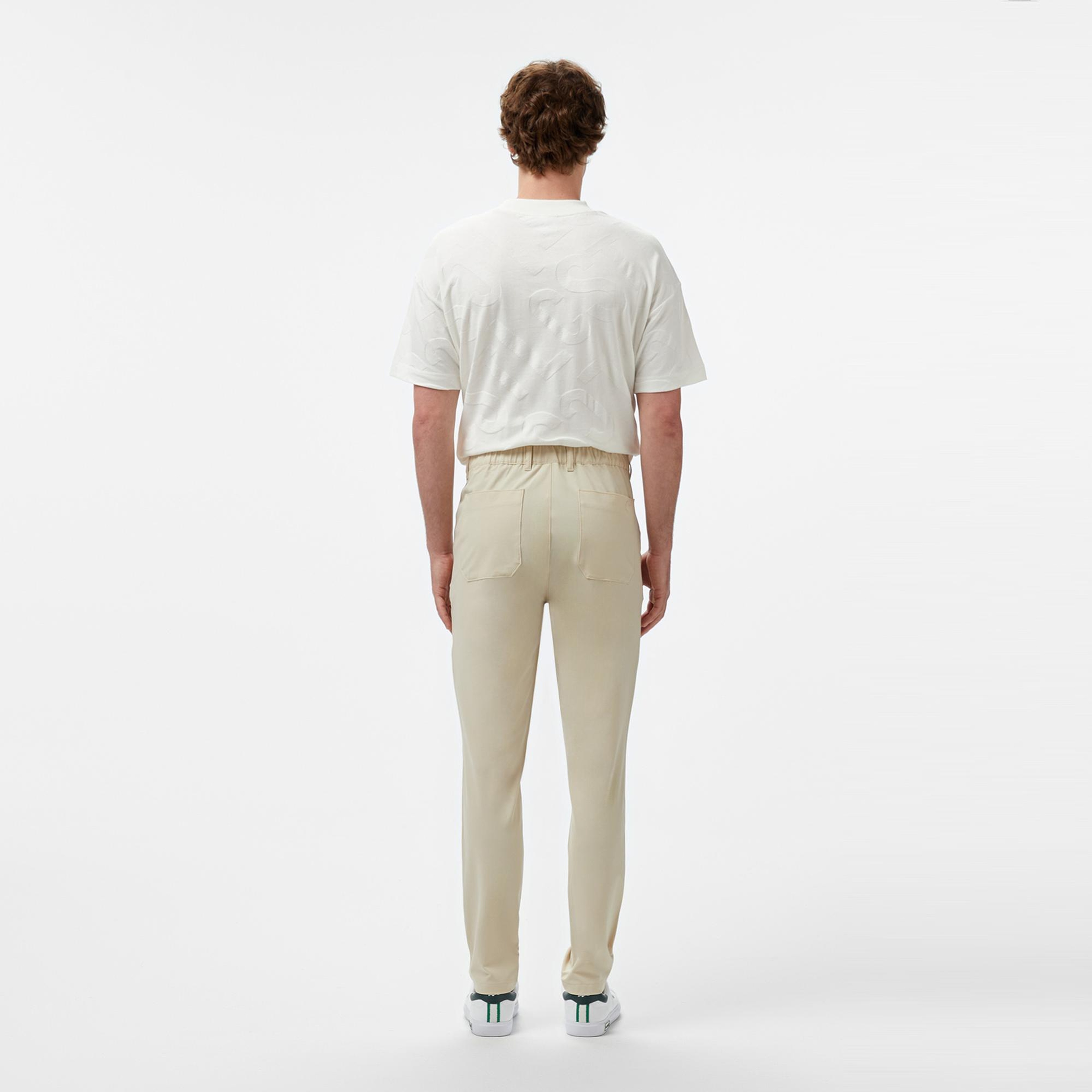 Lacoste Erkek Tapered Fit Bej Pantolon