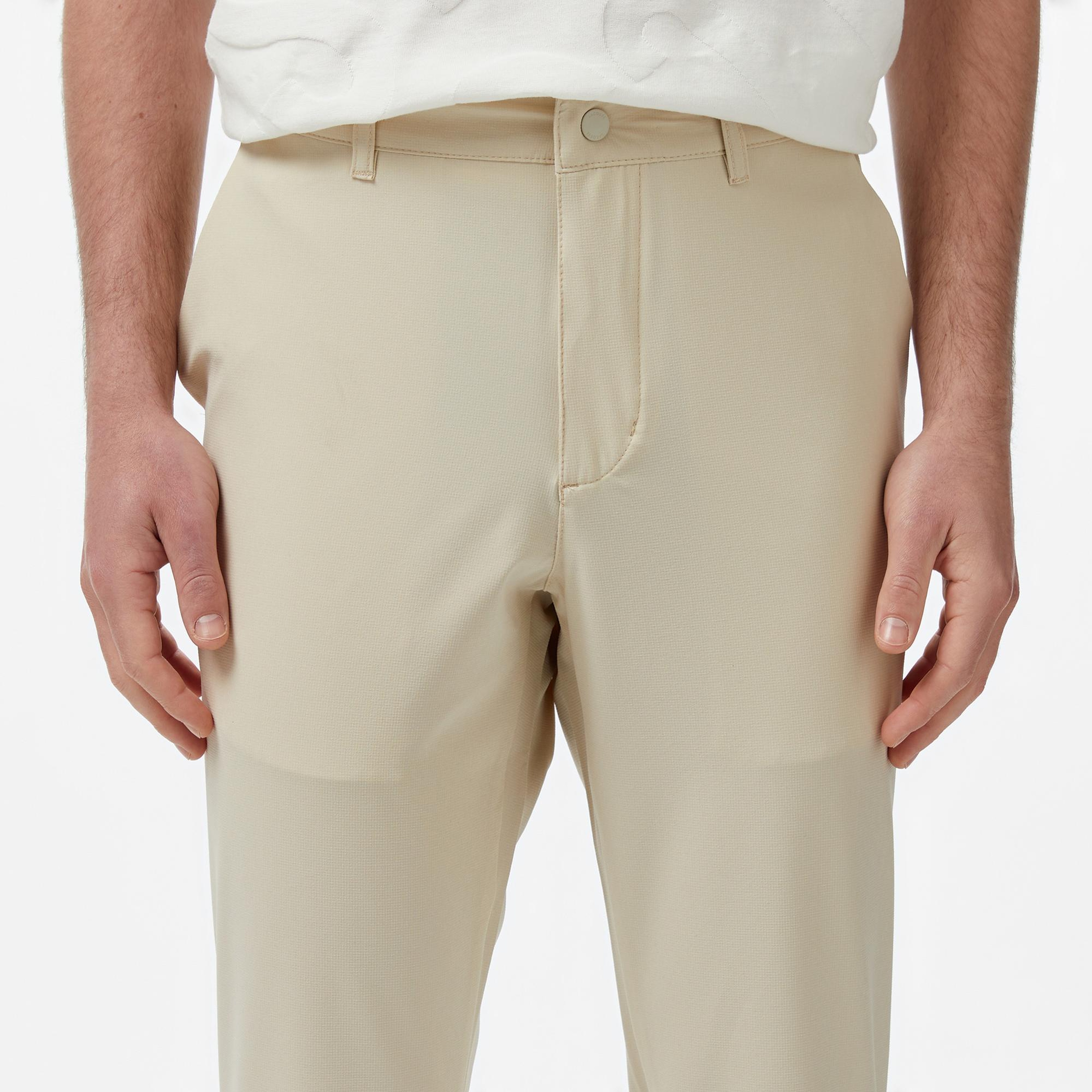 Lacoste Erkek Tapered Fit Bej Pantolon