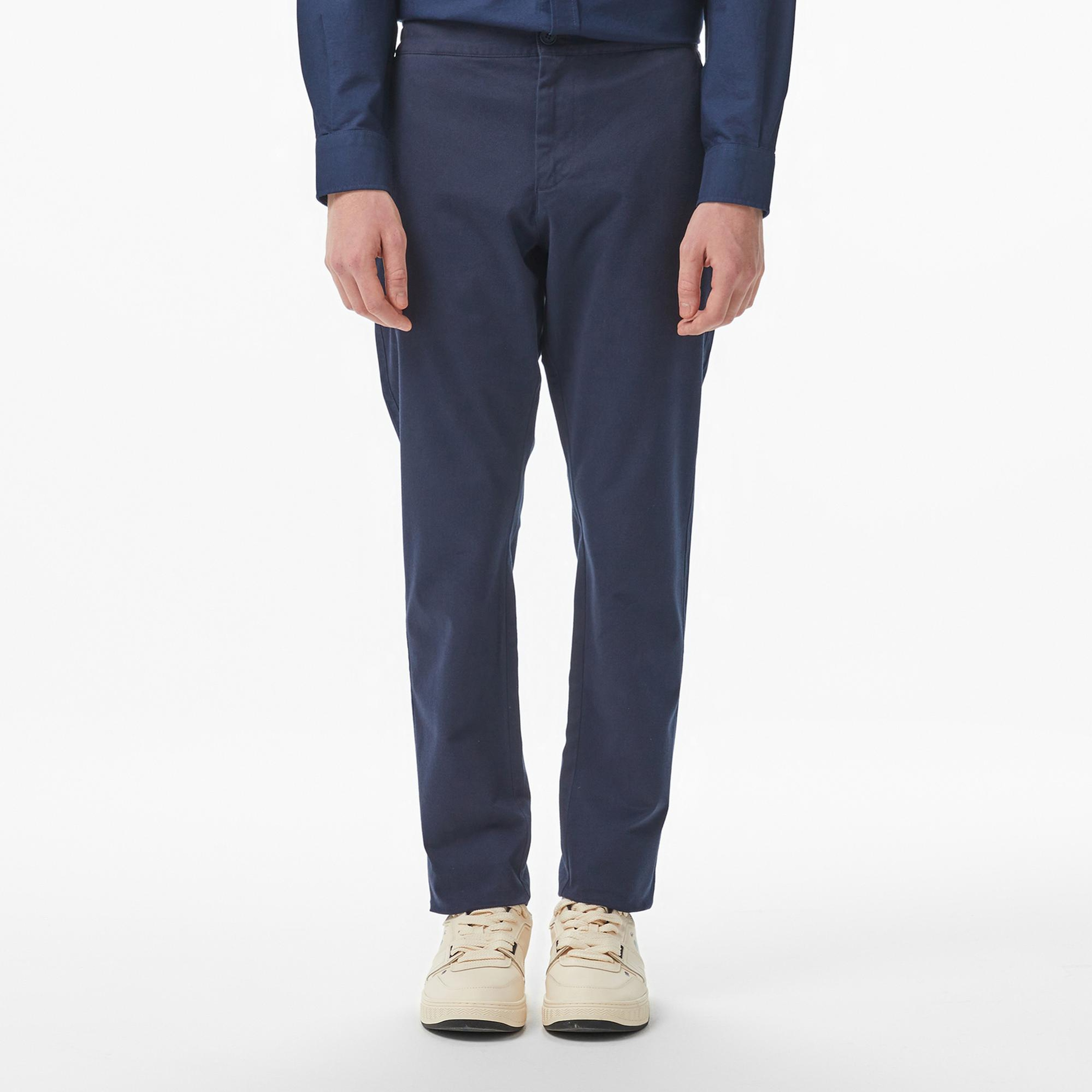 Lacoste Erkek Slim Fit Lacivert Chino Pantolon