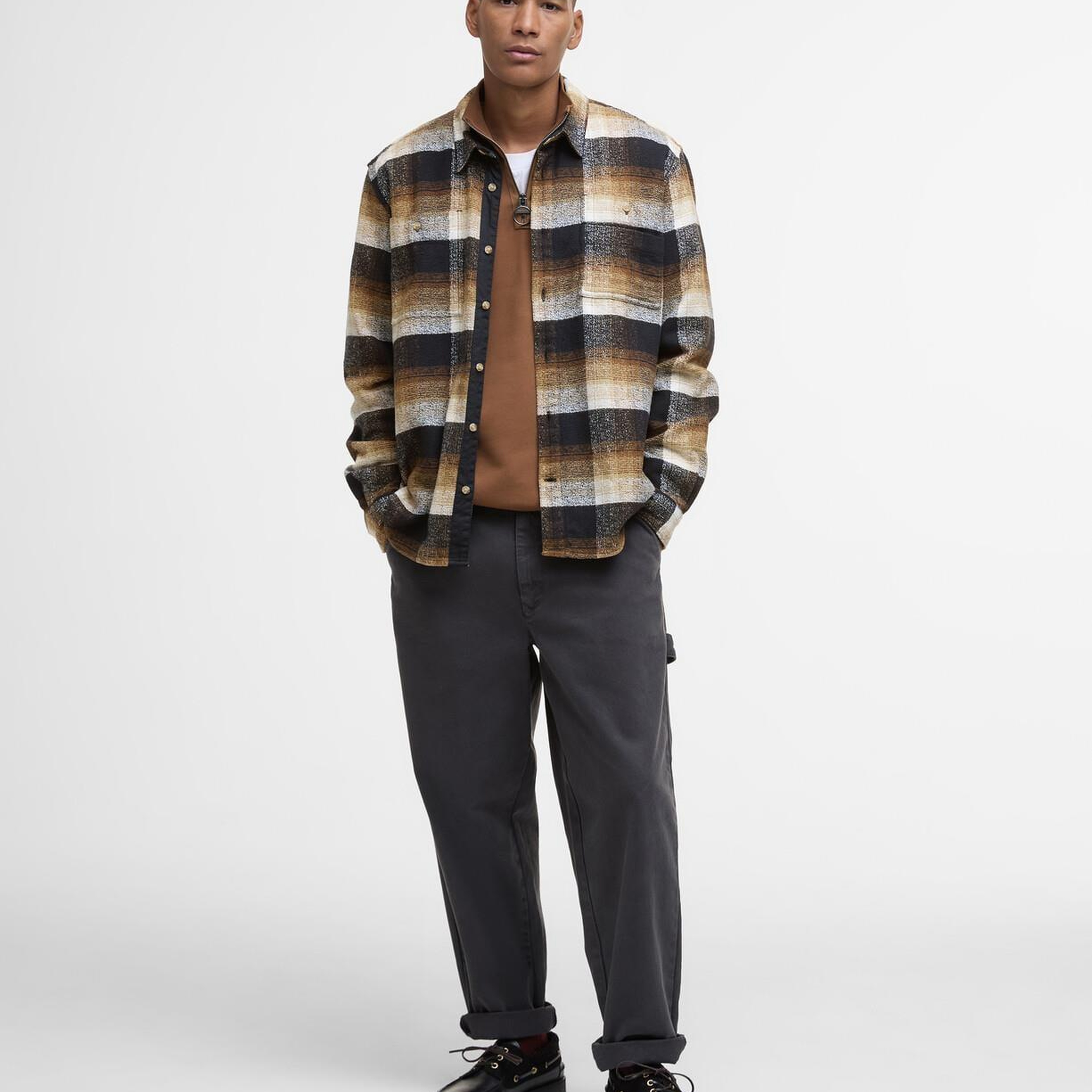 Barbour Woodfoot Checked Relaxed Gömlek