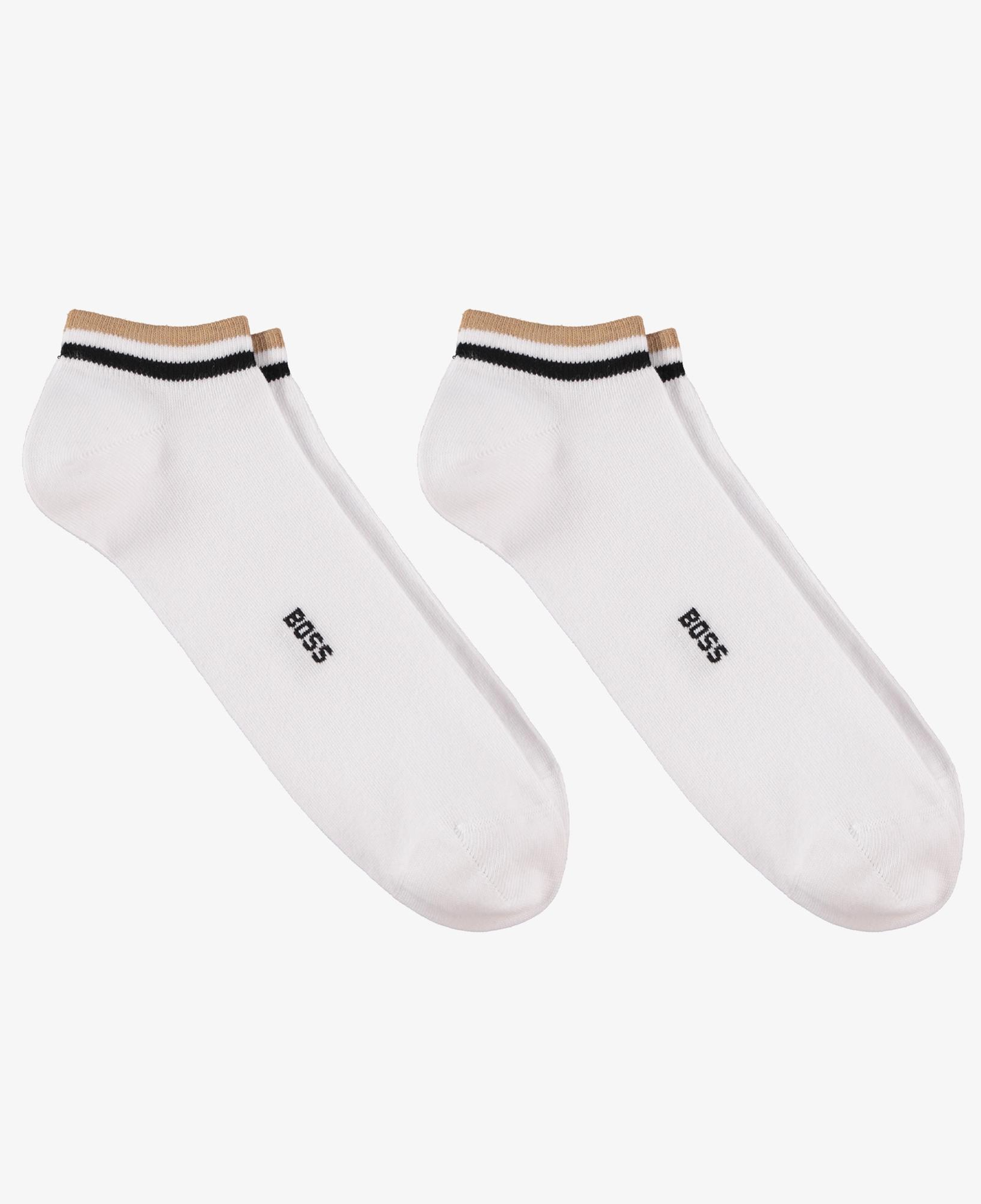 Boss Erkek Beyaz 2'li Çorap