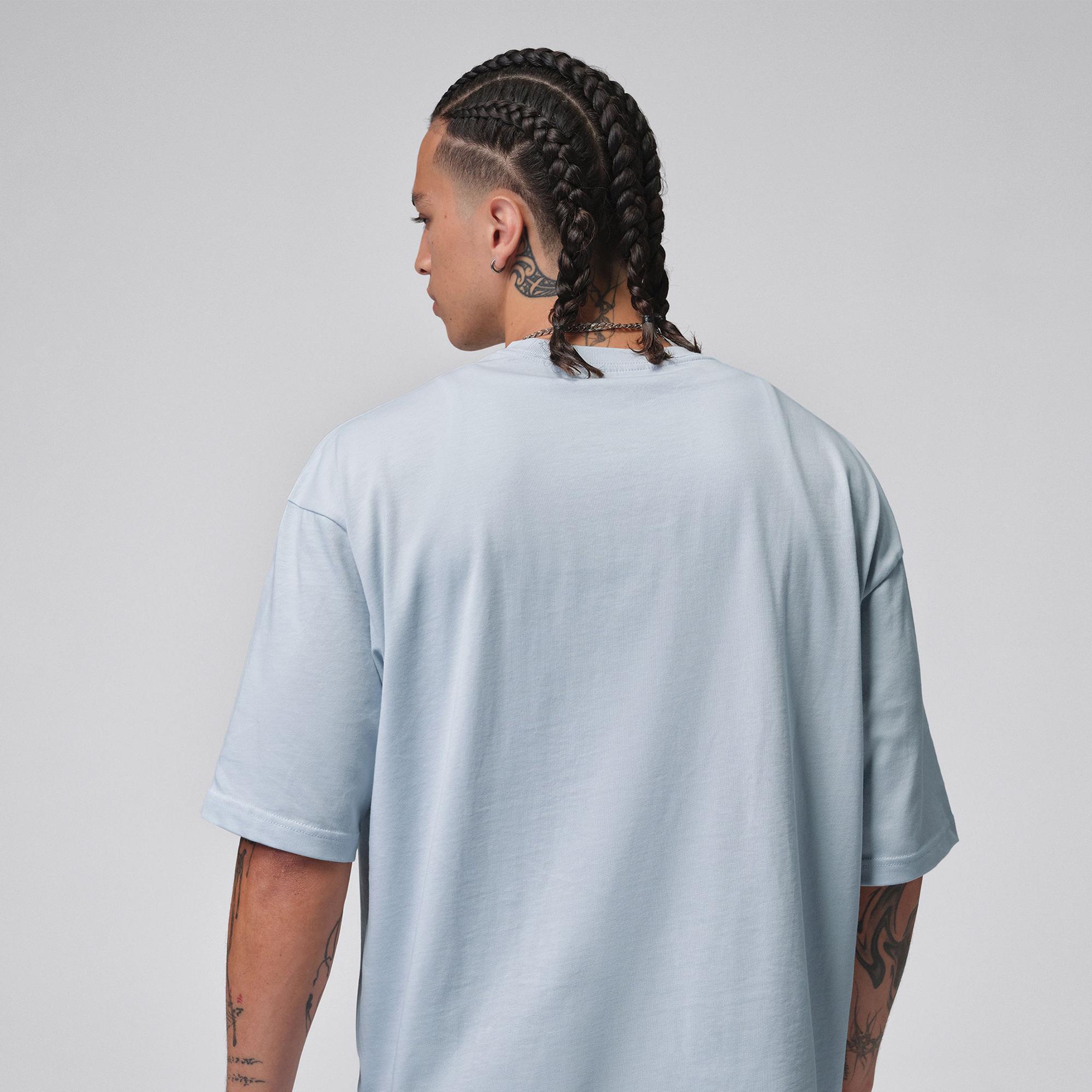 Jordan Flight Essentials Erkek Mavi T-Shirt