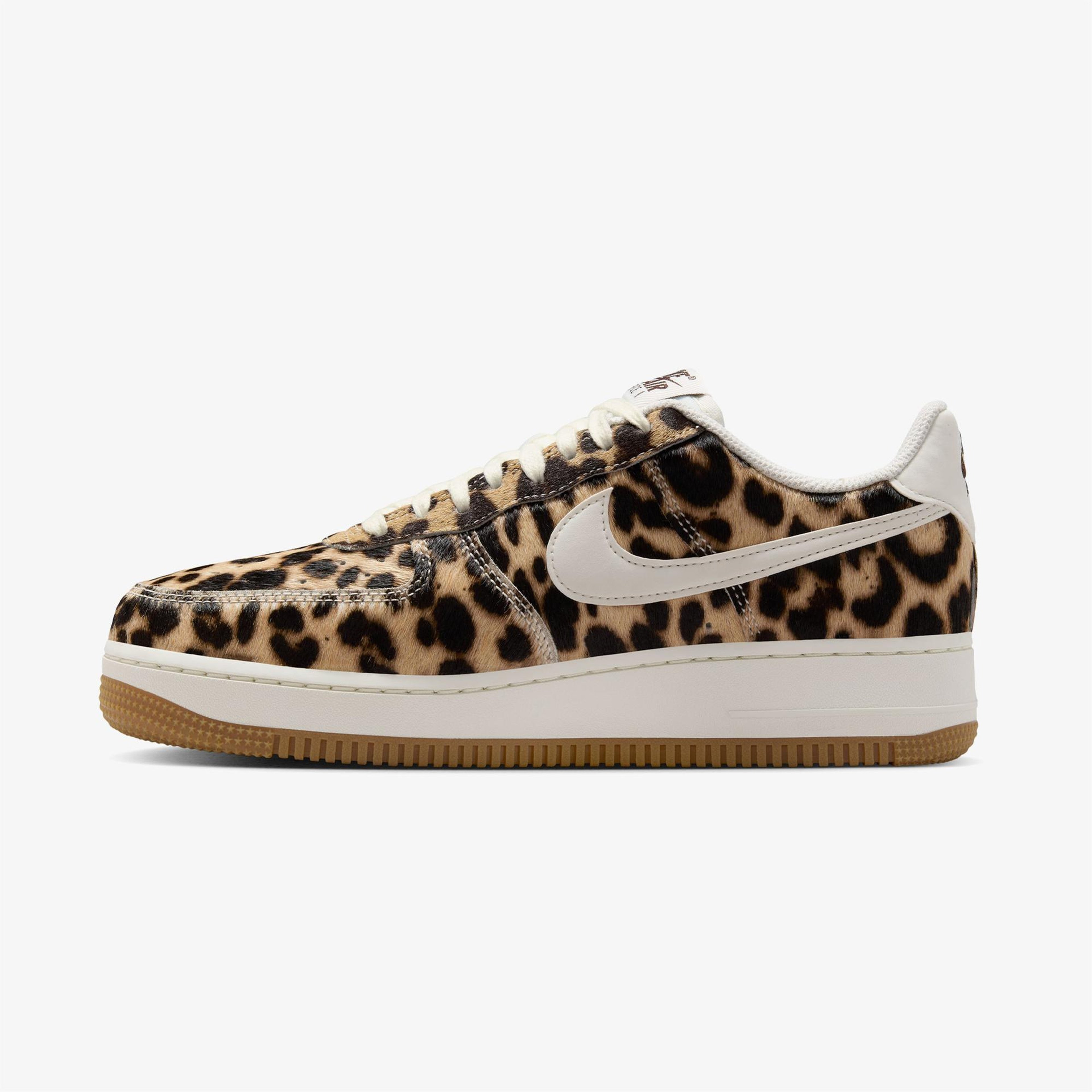 Nike Air Force 1 '07 Leopar Kadın Kahverengi Spor Ayakkabı