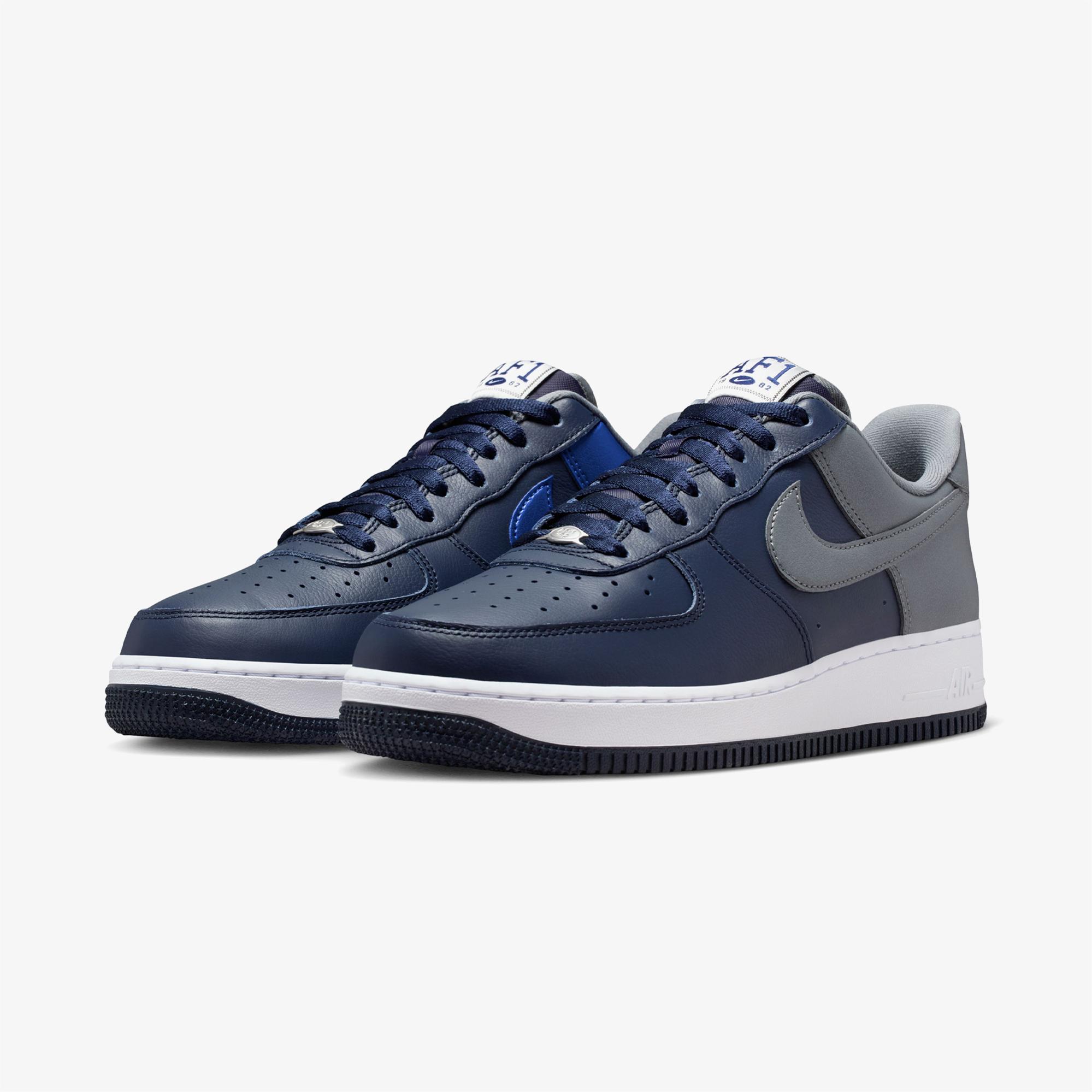Nike Air Force 1 '07 LV8 Erkek Lacivert Spor Ayakkabı
