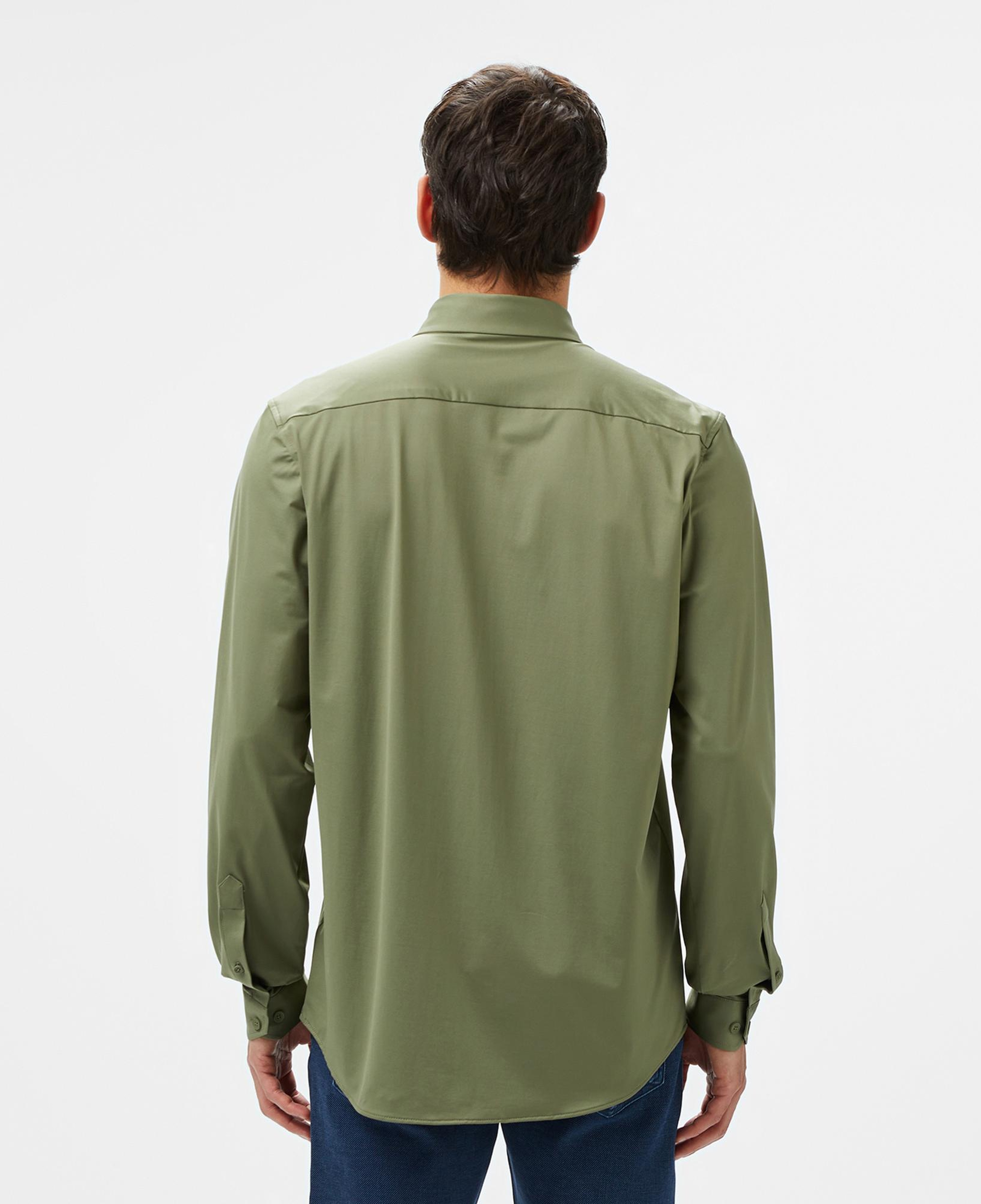 Lacoste Erkek Slim Fit Haki Gömlek