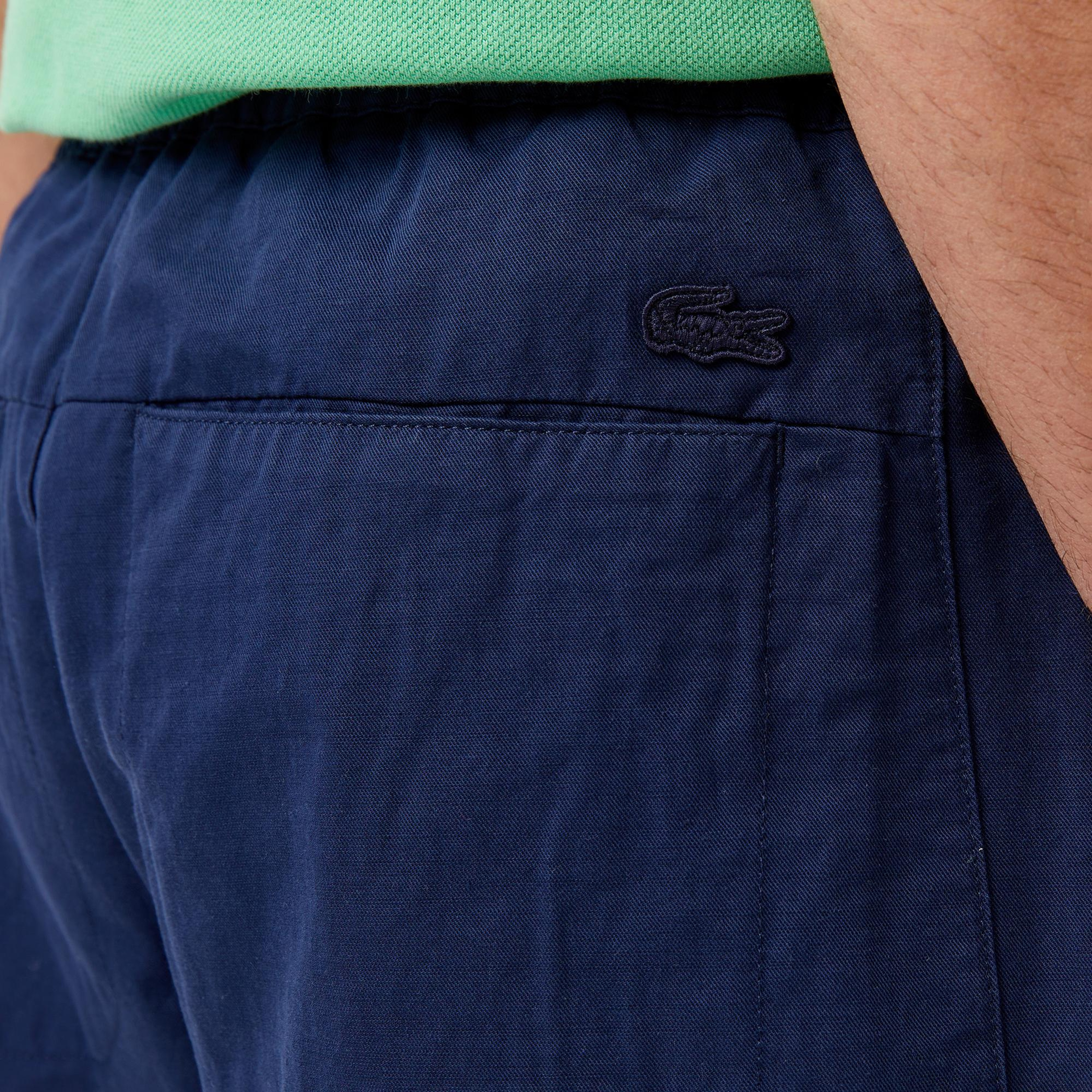 Lacoste Erkek Relaxed Fit Lacivert Bermuda Şort