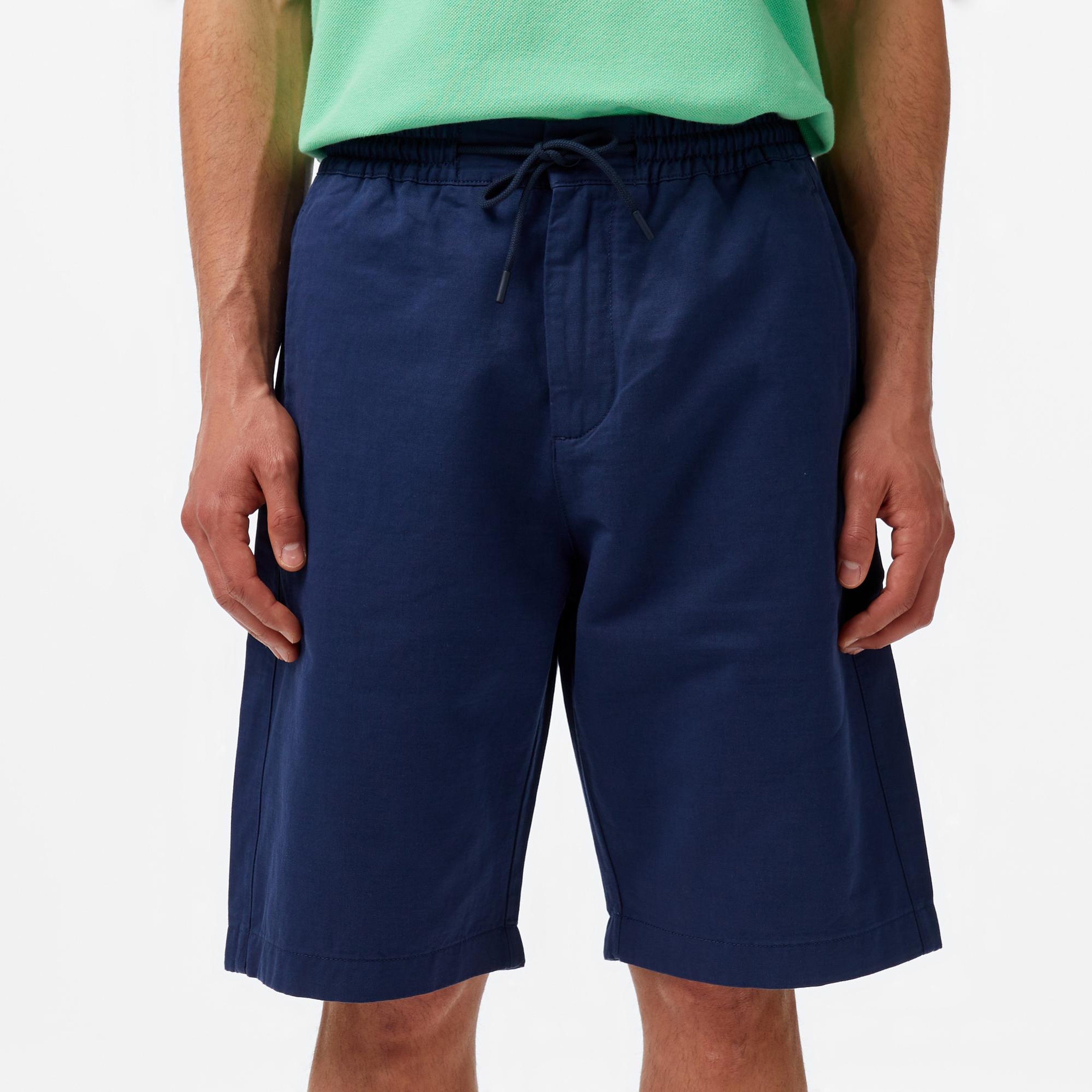 Lacoste Erkek Relaxed Fit Lacivert Bermuda Şort
