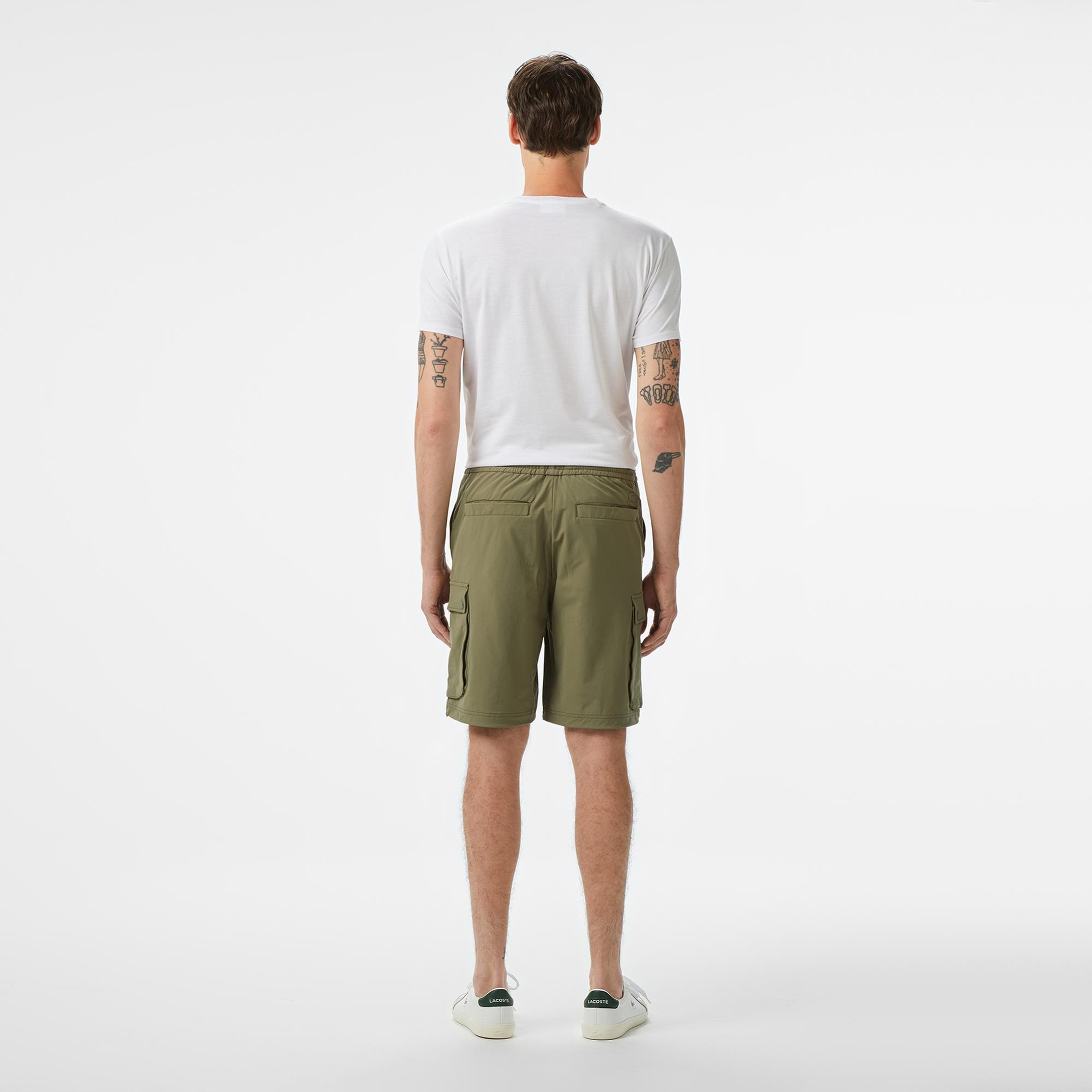 Lacoste Erkek Relaxed Fit Haki Bermuda Şort