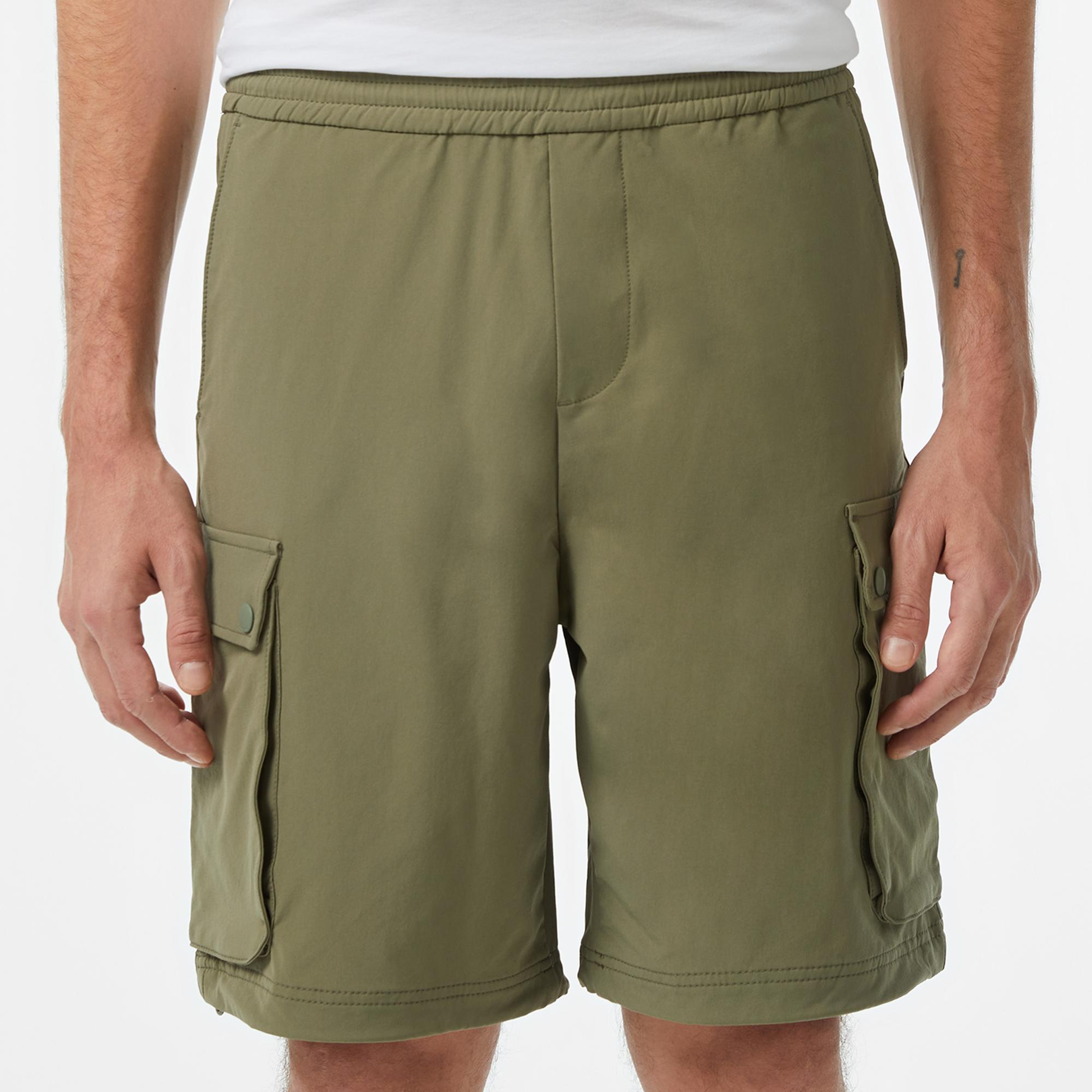 Lacoste Erkek Relaxed Fit Haki Bermuda Şort