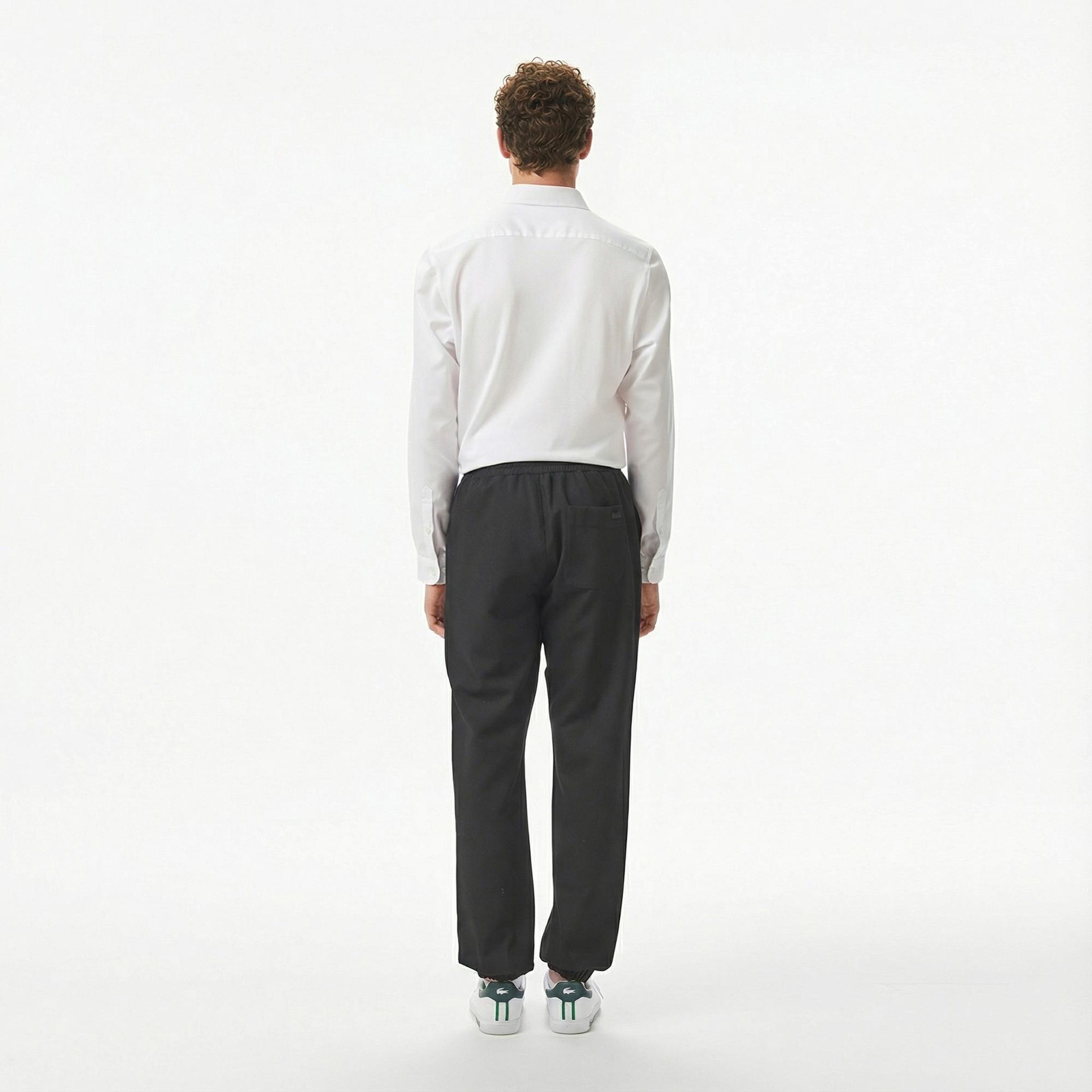 Lacoste Erkek Tapered Fit Siyah Pantolon