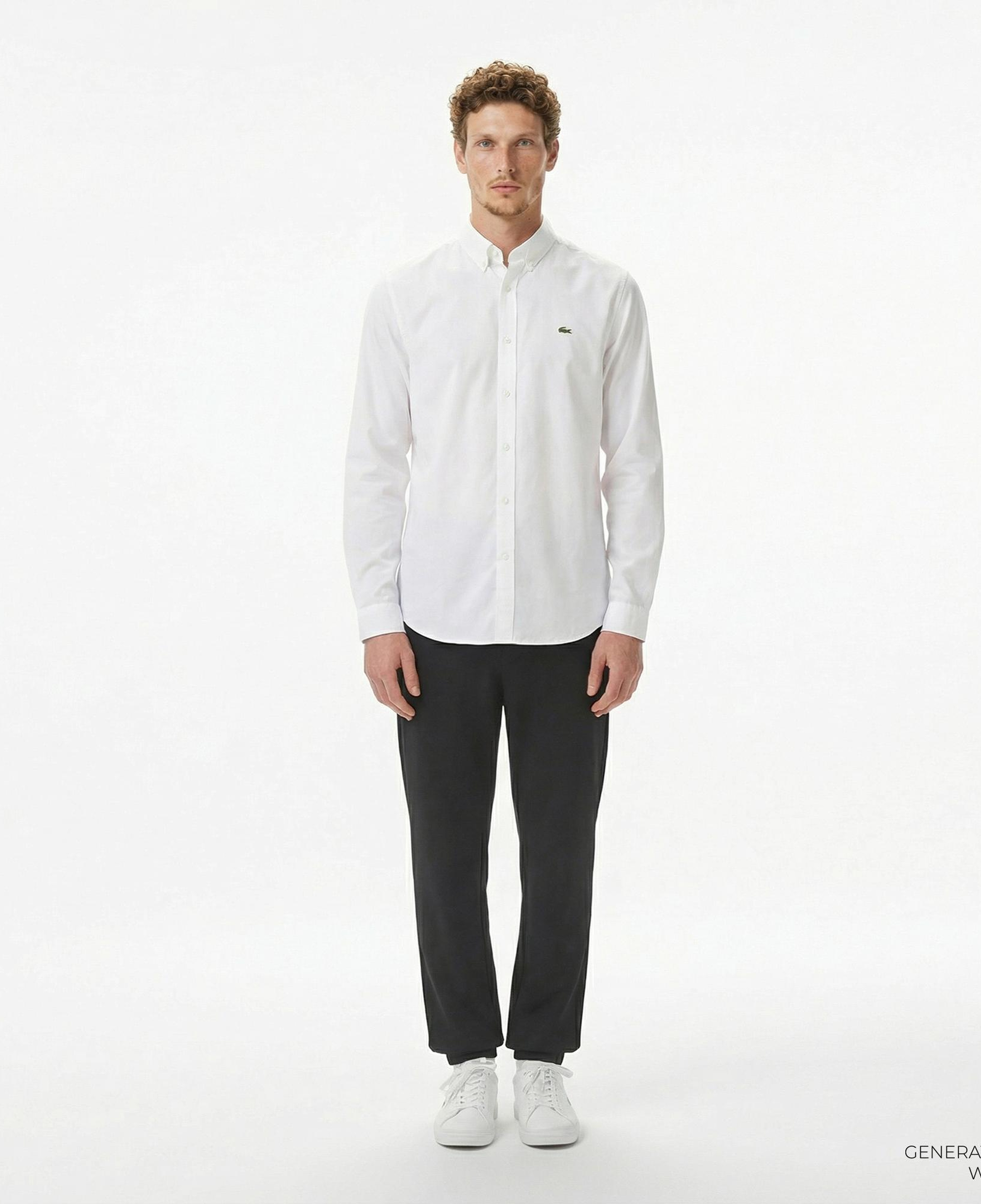 Lacoste Erkek Tapered Fit Siyah Pantolon