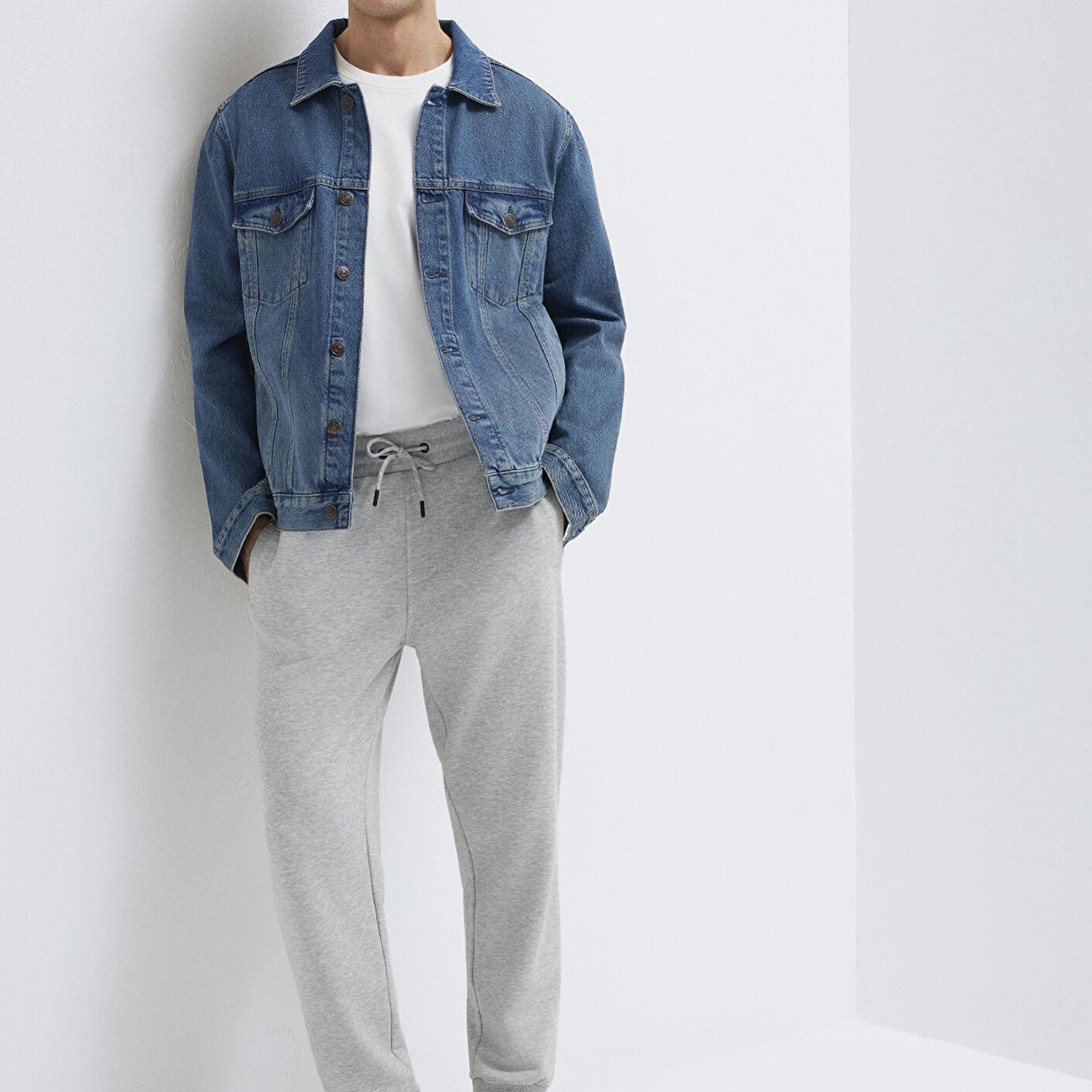 Mavi Gri Basic Eşofman Altı 066907-33397