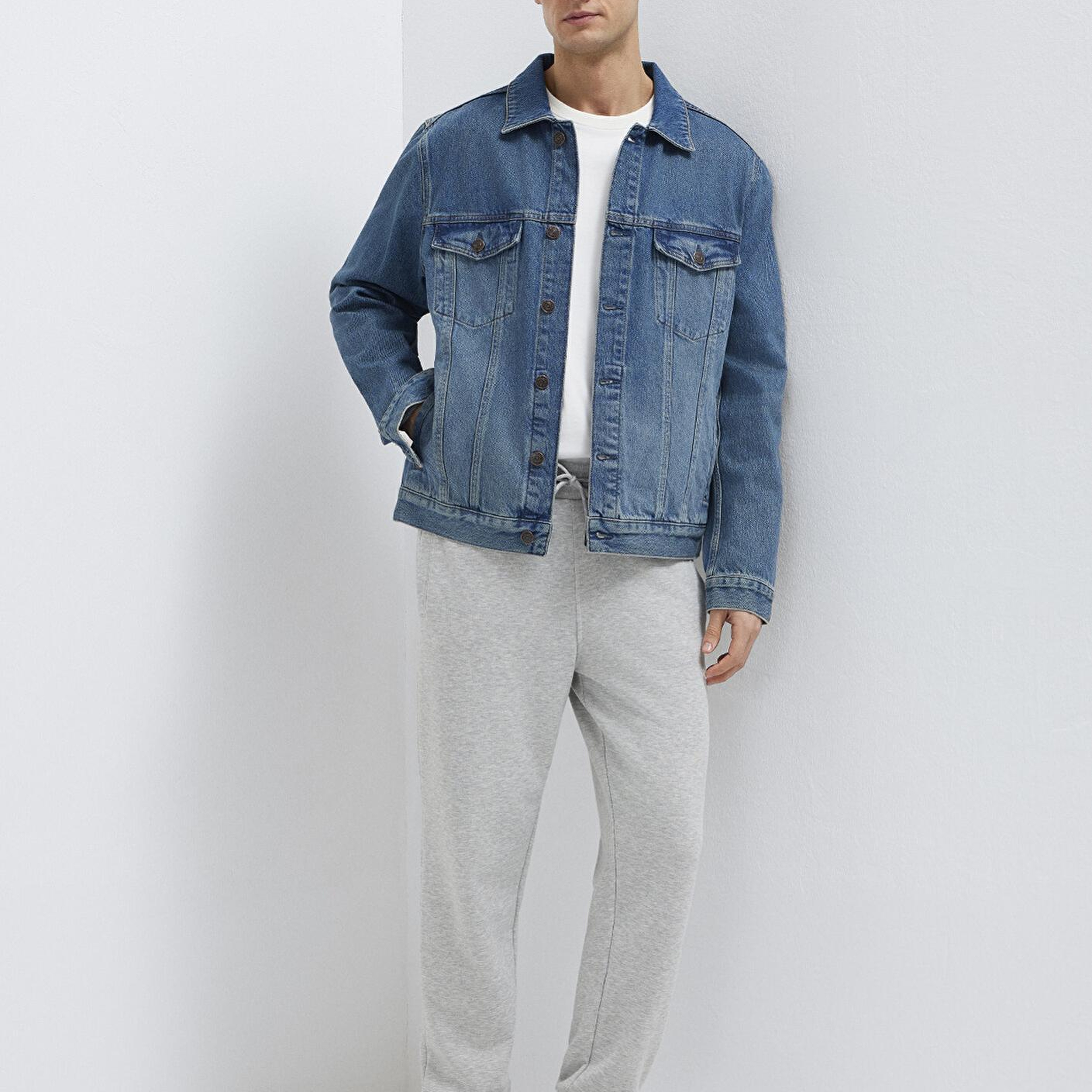 Mavi Gri Basic Eşofman Altı 066907-33397