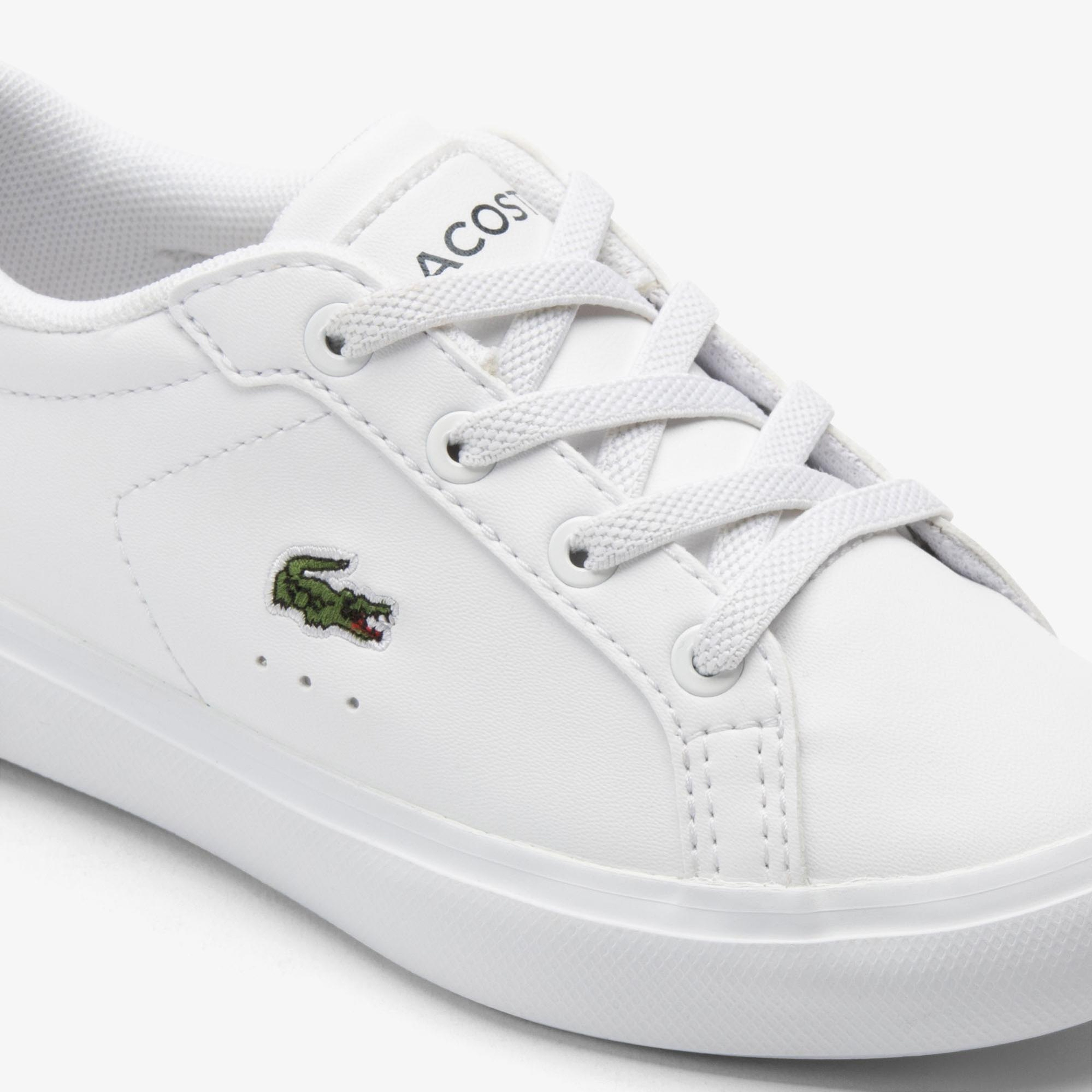 Lacoste Powercourt Çocuk Beyaz Sneaker