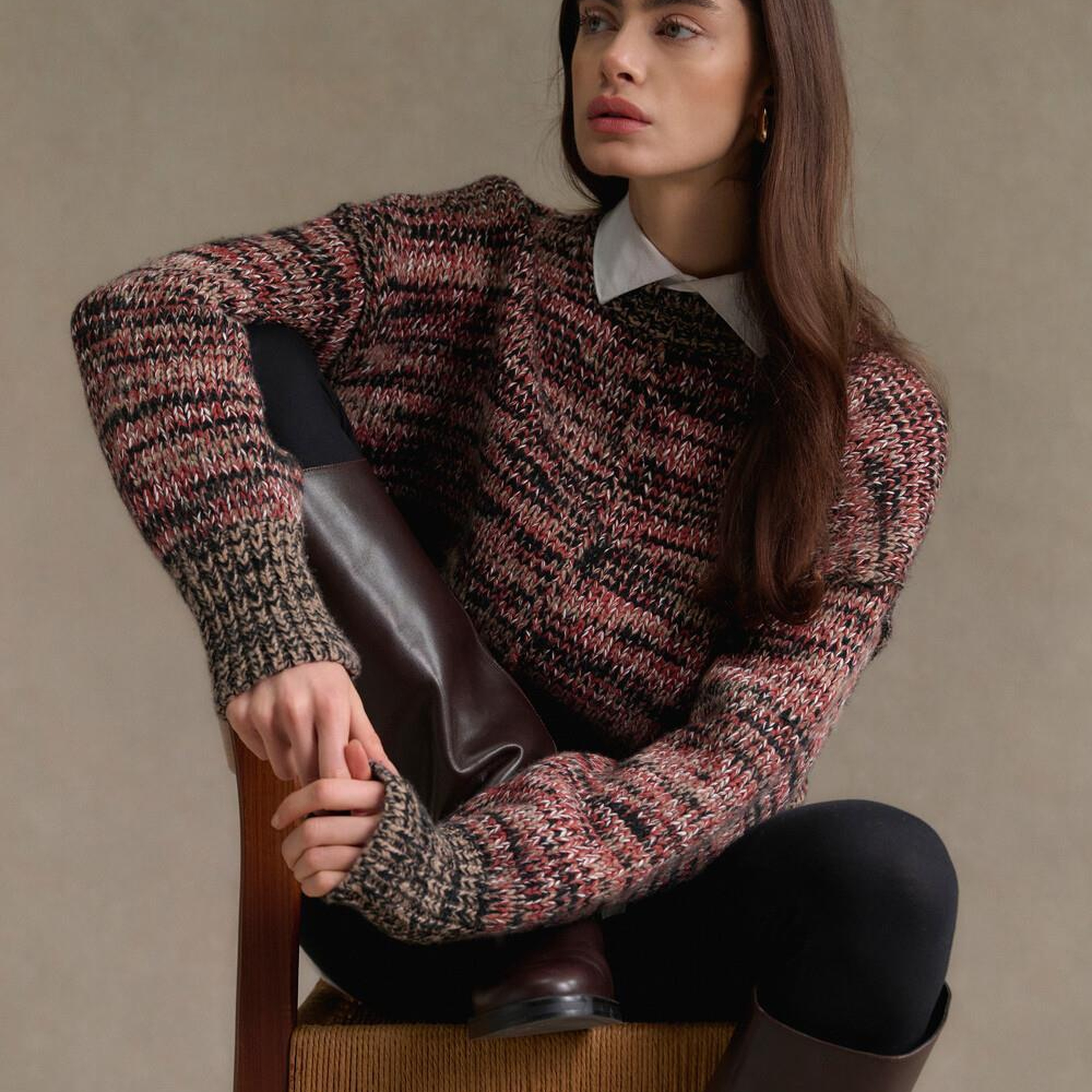 Barbour Saima Knitted Kazak