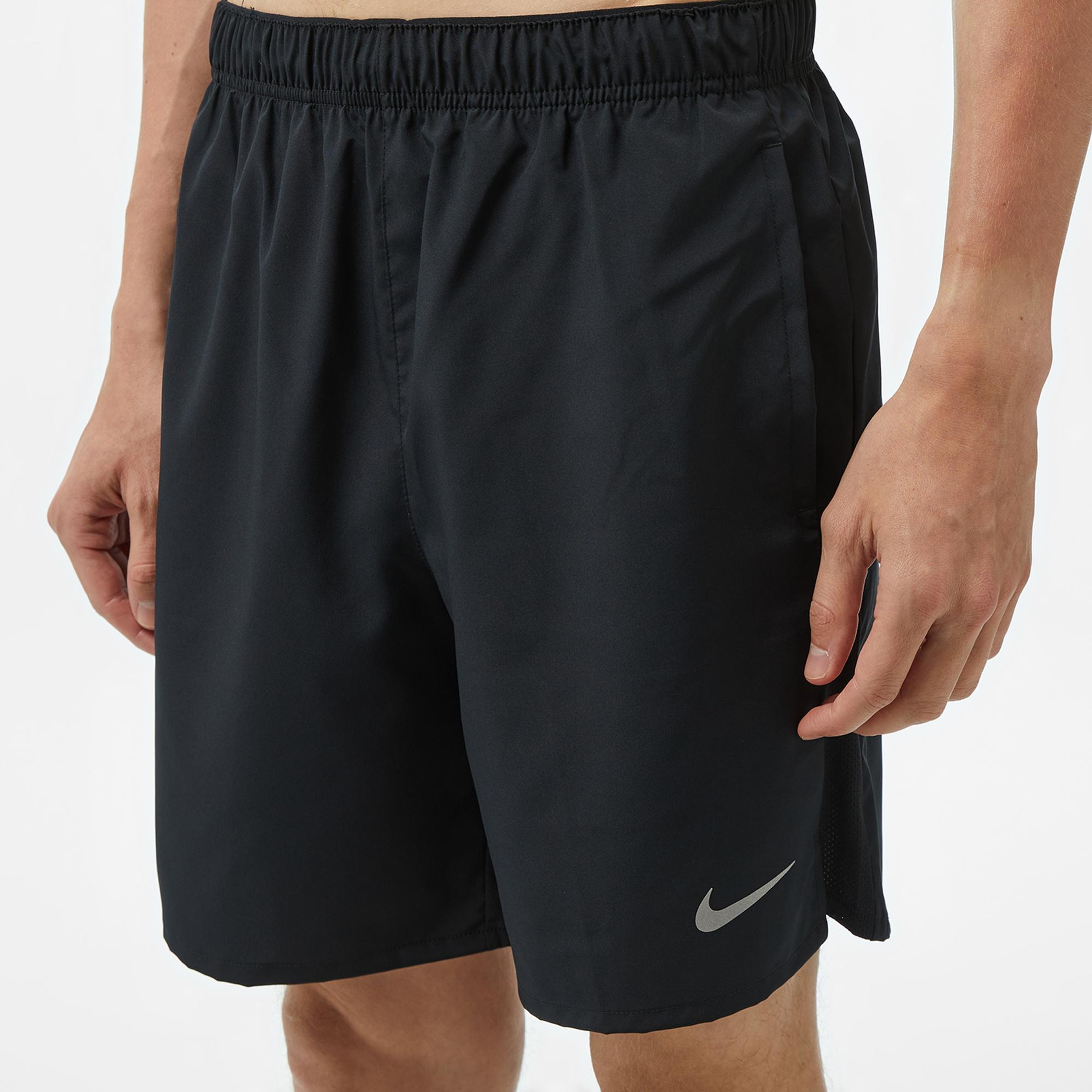 Nike Dri-Fit Challenger 18cm Unlined Erkek Siyah Şort