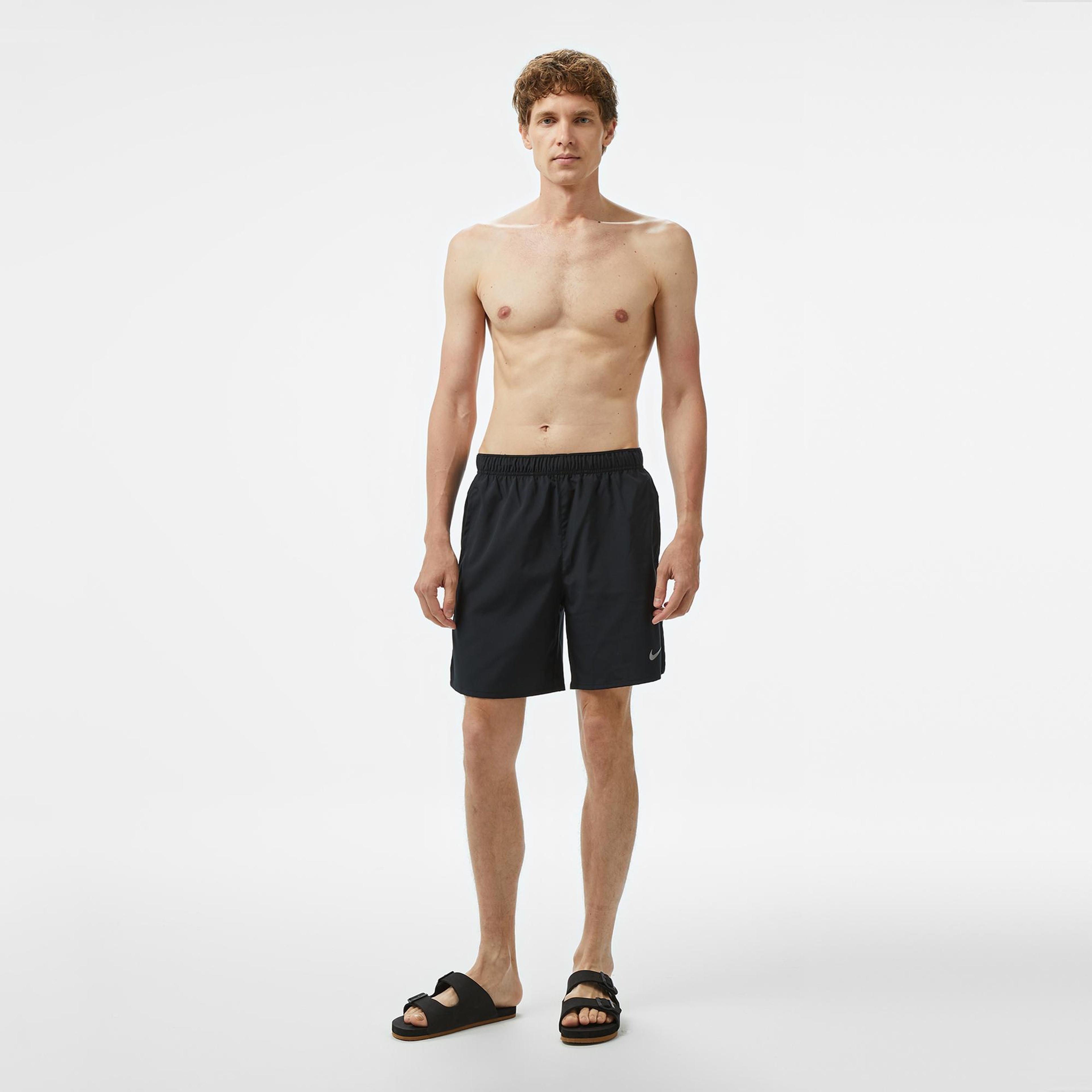 Nike Dri-Fit Challenger 18cm Unlined Erkek Siyah Şort