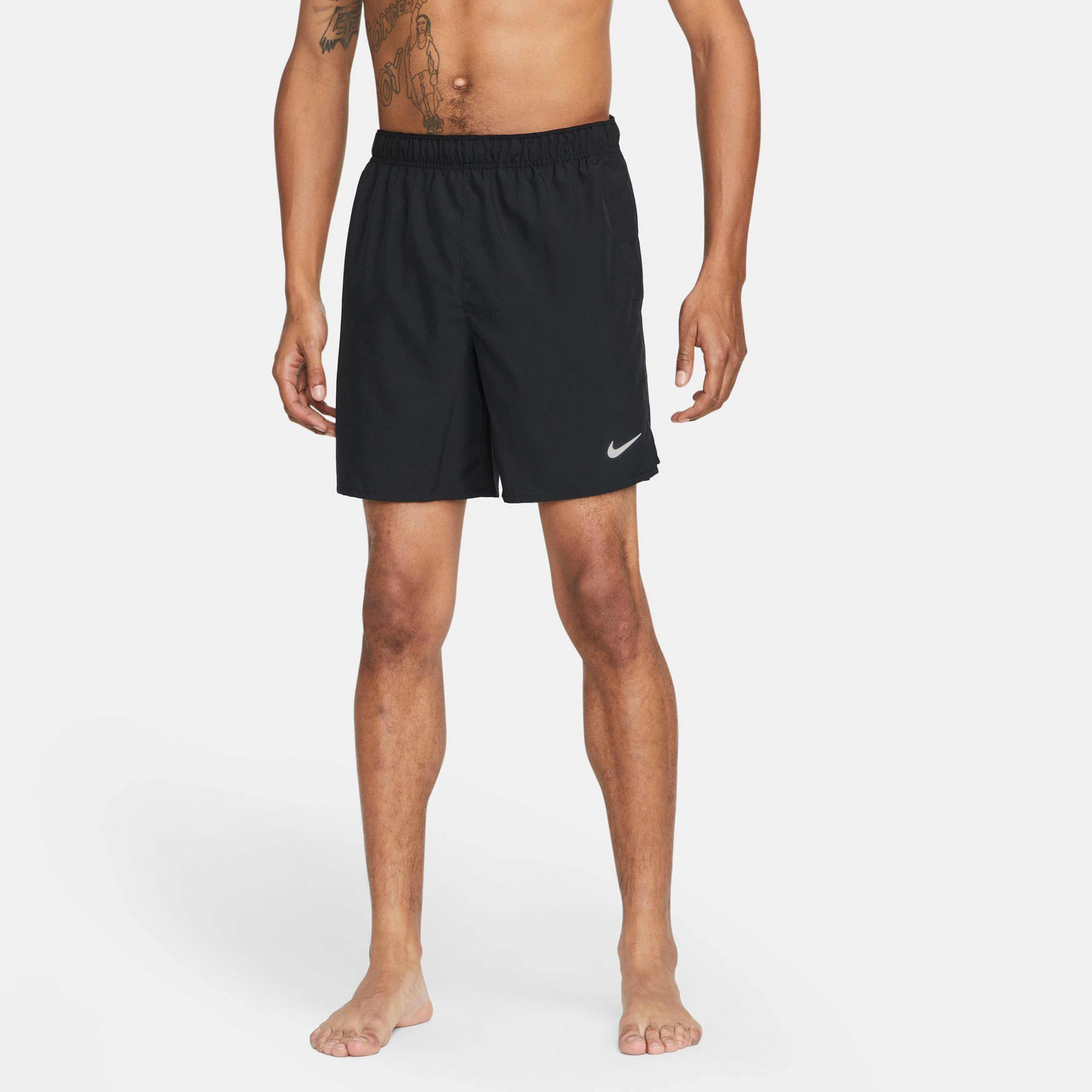 Nike Dri-Fit Challenger 18cm Unlined Erkek Siyah Şort